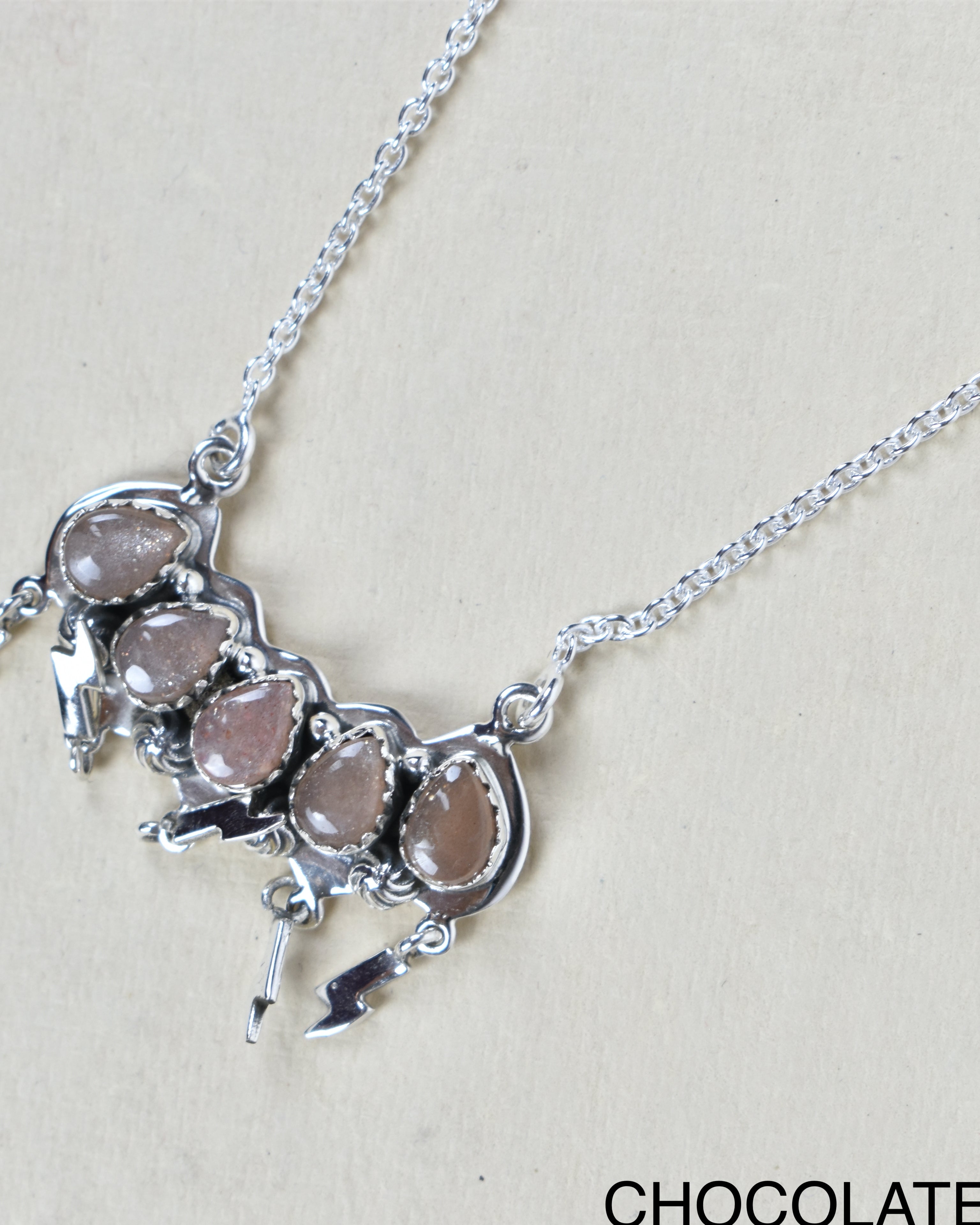 Electra Sterling Silver Necklace-Bar Necklaces-Krush Kandy, Women's Online Fashion Boutique Located in Phoenix, Arizona (Scottsdale Area)