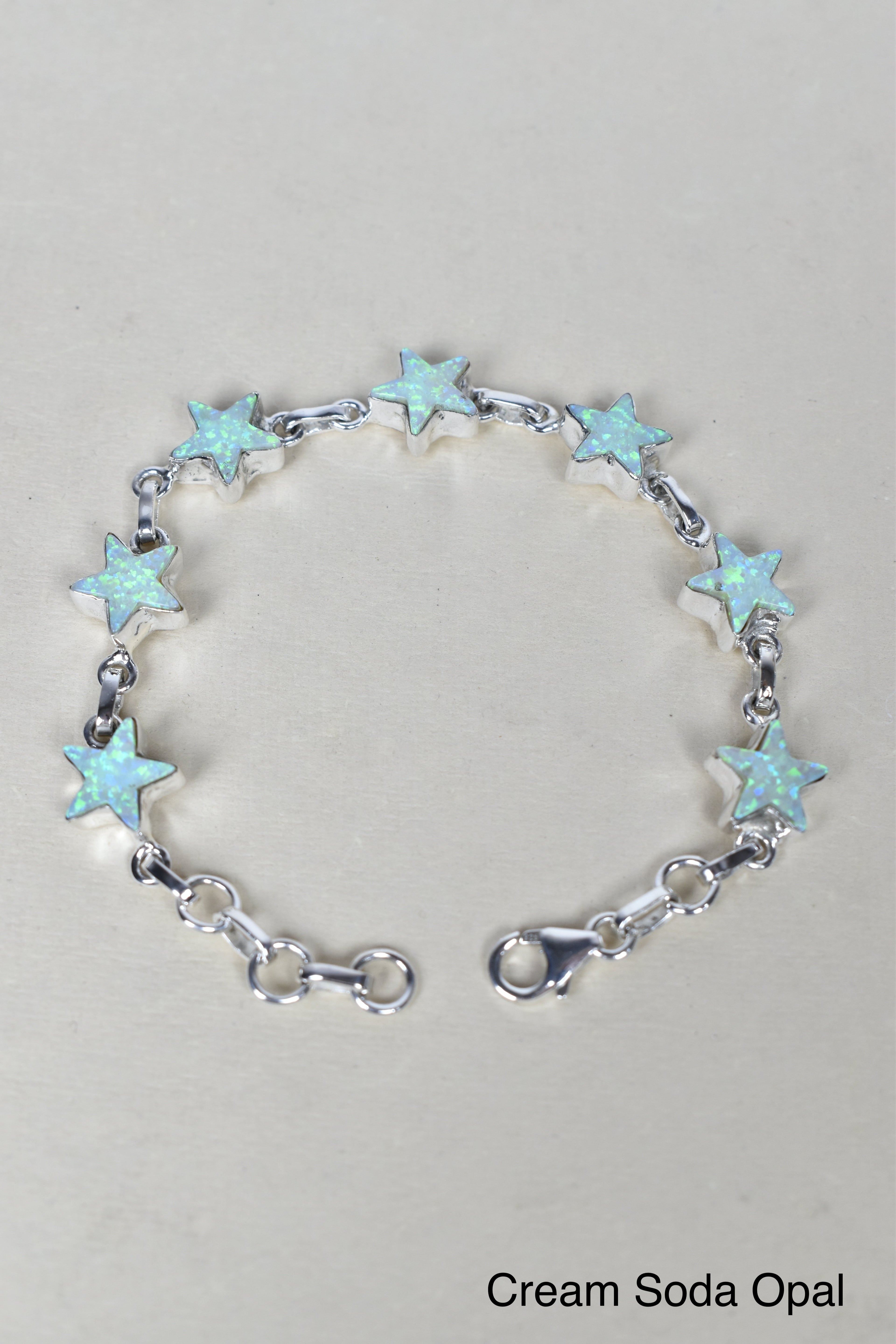 7 Star General Sterling Silver Bracelet-Gemstone Bracelets-Krush Kandy, Women's Online Fashion Boutique Located in Phoenix, Arizona (Scottsdale Area)