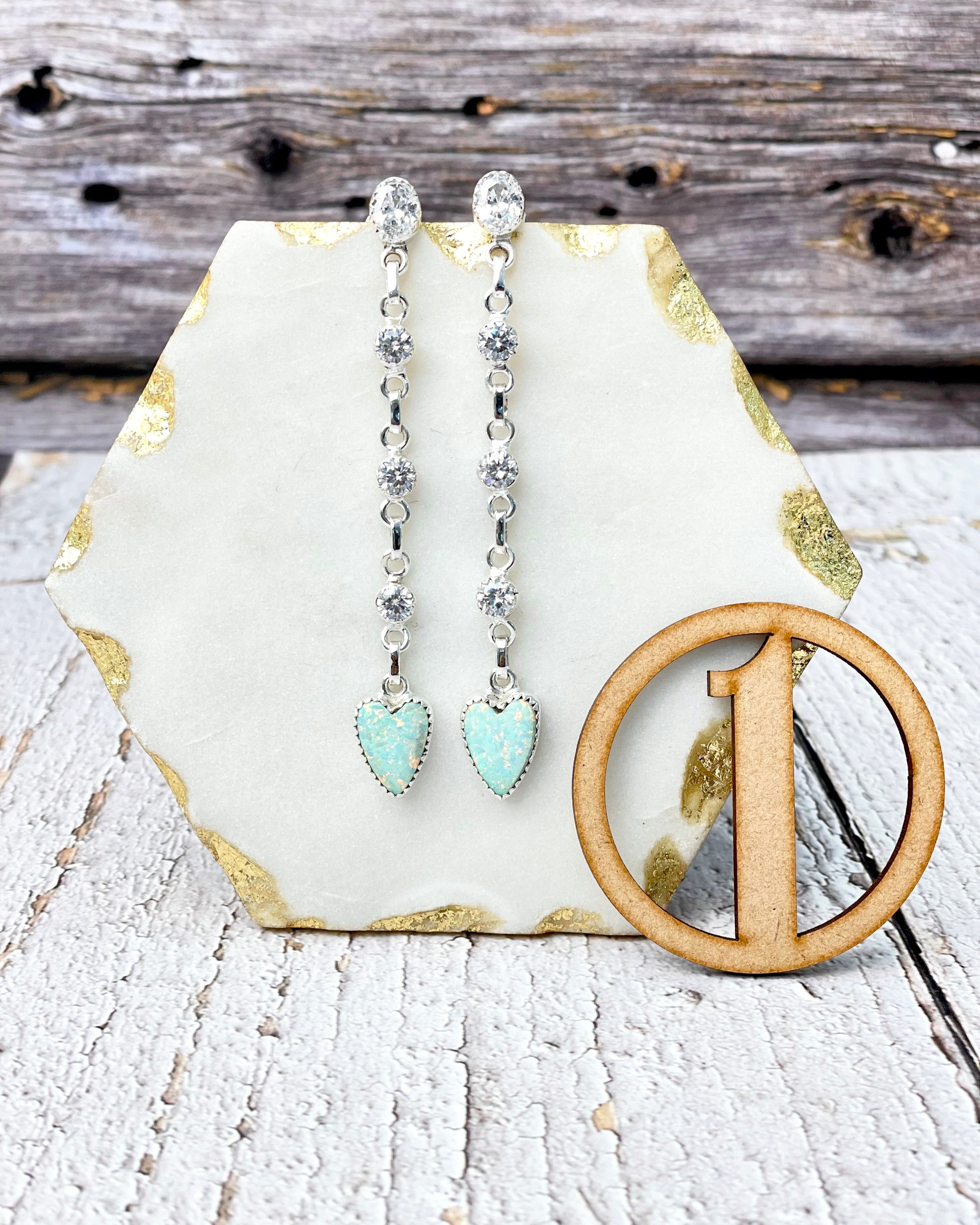 All For You Heart Earrings-Earrings-Krush Kandy, Women's Online Fashion Boutique Located in Phoenix, Arizona (Scottsdale Area)