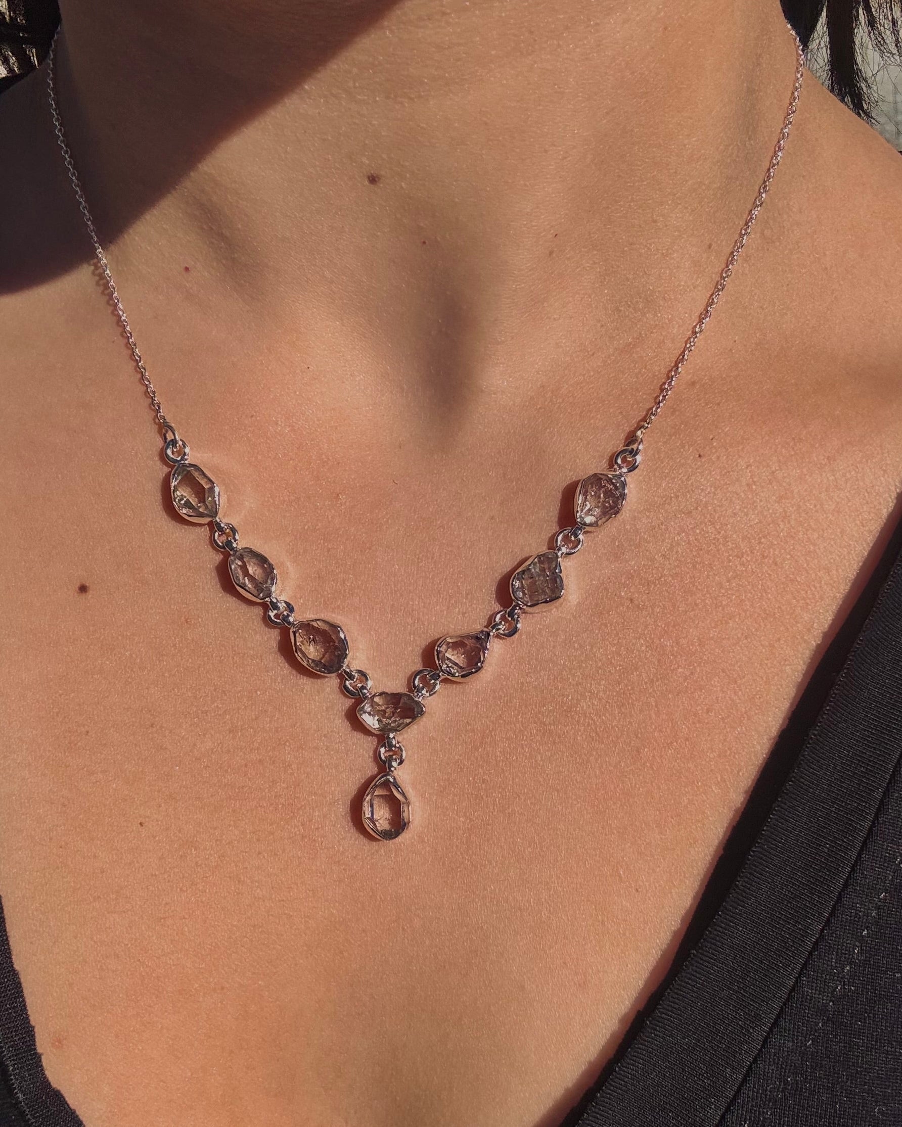 I Do It For The Herkimer Necklace-Chain Necklaces-Krush Kandy, Women's Online Fashion Boutique Located in Phoenix, Arizona (Scottsdale Area)