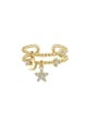 Cubic Zirconia Pentagram Minimalist Stackable Ring-Rings-Krush Kandy, Women's Online Fashion Boutique Located in Phoenix, Arizona (Scottsdale Area)
