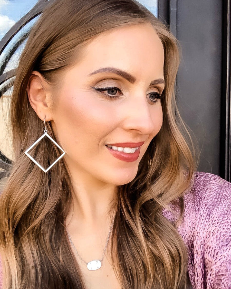 Krush Kouture: A Diamond A Dozen Earrings-Drop Earrings-Krush Kandy, Women's Online Fashion Boutique Located in Phoenix, Arizona (Scottsdale Area)