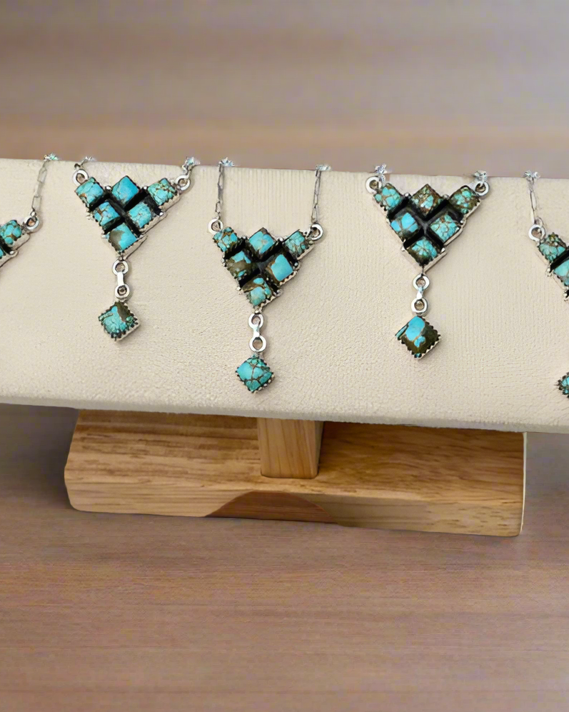 Lead The Way Mine 8 Cluster Necklace-Necklaces-Krush Kandy, Women's Online Fashion Boutique Located in Phoenix, Arizona (Scottsdale Area)