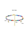 Multi Color Crystal Charm Beaded Bracelet-Bracelets-Krush Kandy, Women's Online Fashion Boutique Located in Phoenix, Arizona (Scottsdale Area)