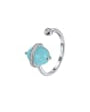 Natural Stone Geometric Trend Band Ring-Rings-Krush Kandy, Women's Online Fashion Boutique Located in Phoenix, Arizona (Scottsdale Area)