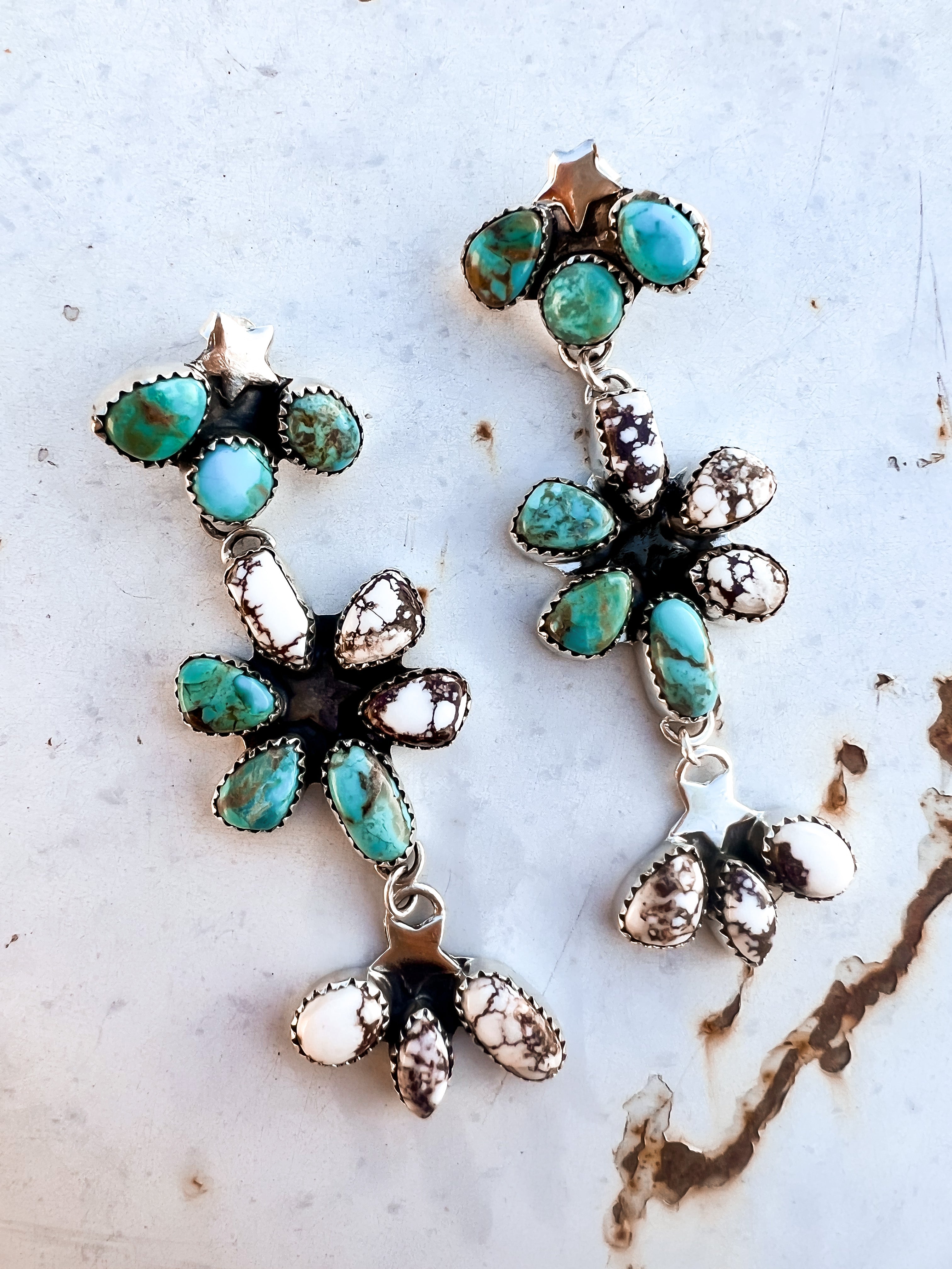 Dancing in a Field of Flowers Earrings-Drop Earrings-Krush Kandy, Women's Online Fashion Boutique Located in Phoenix, Arizona (Scottsdale Area)