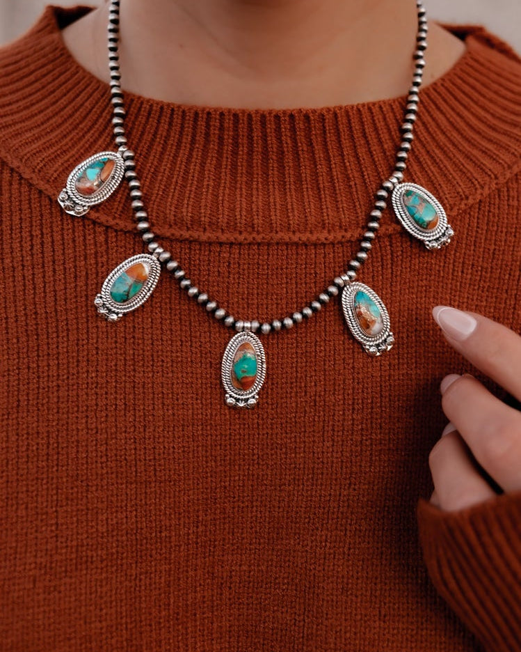 Deluxe Desert Pearl Stone Necklaces | Multiple Options!-Pearl Necklaces-Krush Kandy, Women's Online Fashion Boutique Located in Phoenix, Arizona (Scottsdale Area)