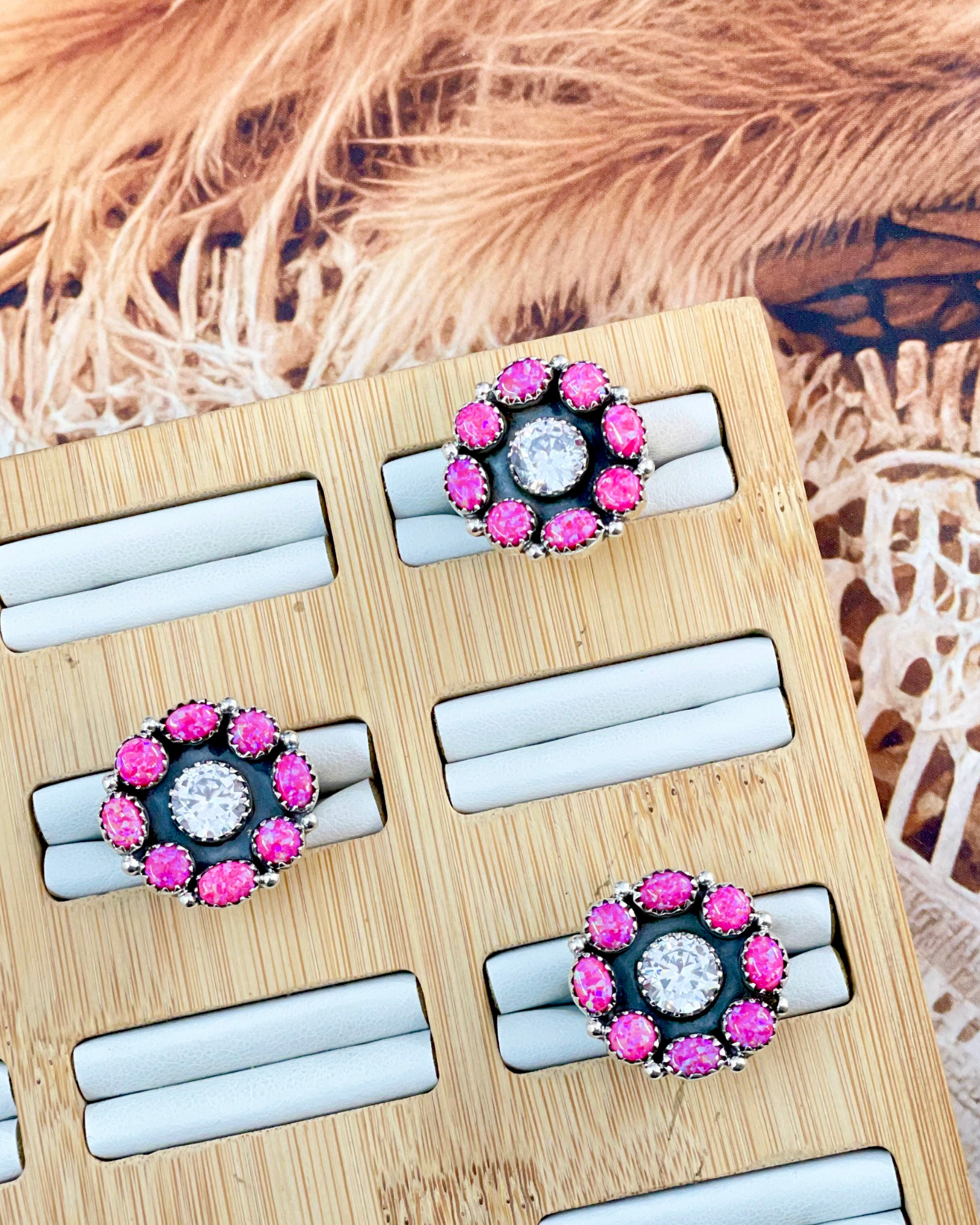 Kandy Krushed Opal & Crystal Ring-Ring Sizers-Krush Kandy, Women's Online Fashion Boutique Located in Phoenix, Arizona (Scottsdale Area)