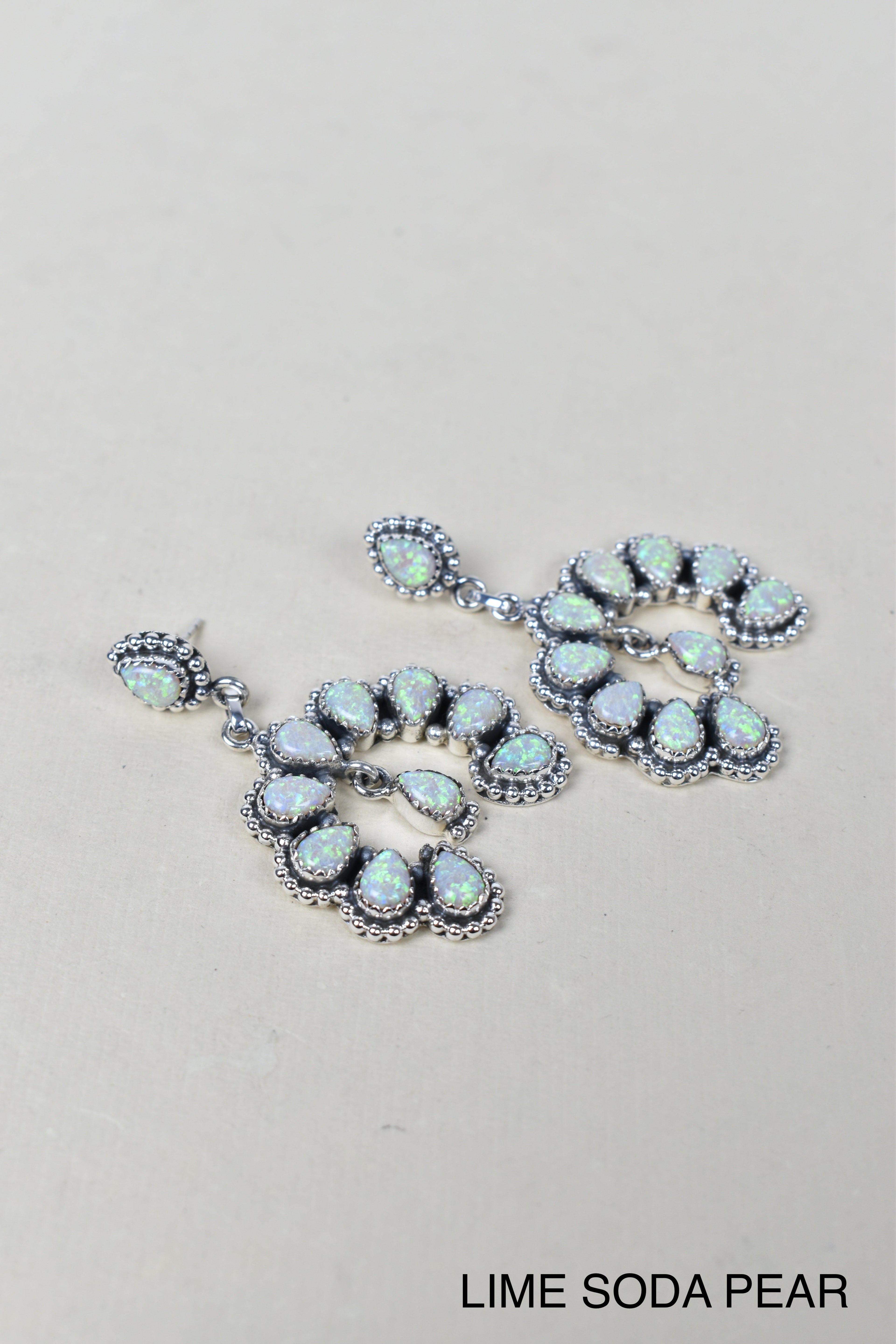 Double Luck Sterling Silver Earrings-Drop Earrings-Krush Kandy, Women's Online Fashion Boutique Located in Phoenix, Arizona (Scottsdale Area)