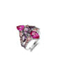 Cubic Zirconia Geometric Vintage Cocktail Ring-Rings-Krush Kandy, Women's Online Fashion Boutique Located in Phoenix, Arizona (Scottsdale Area)