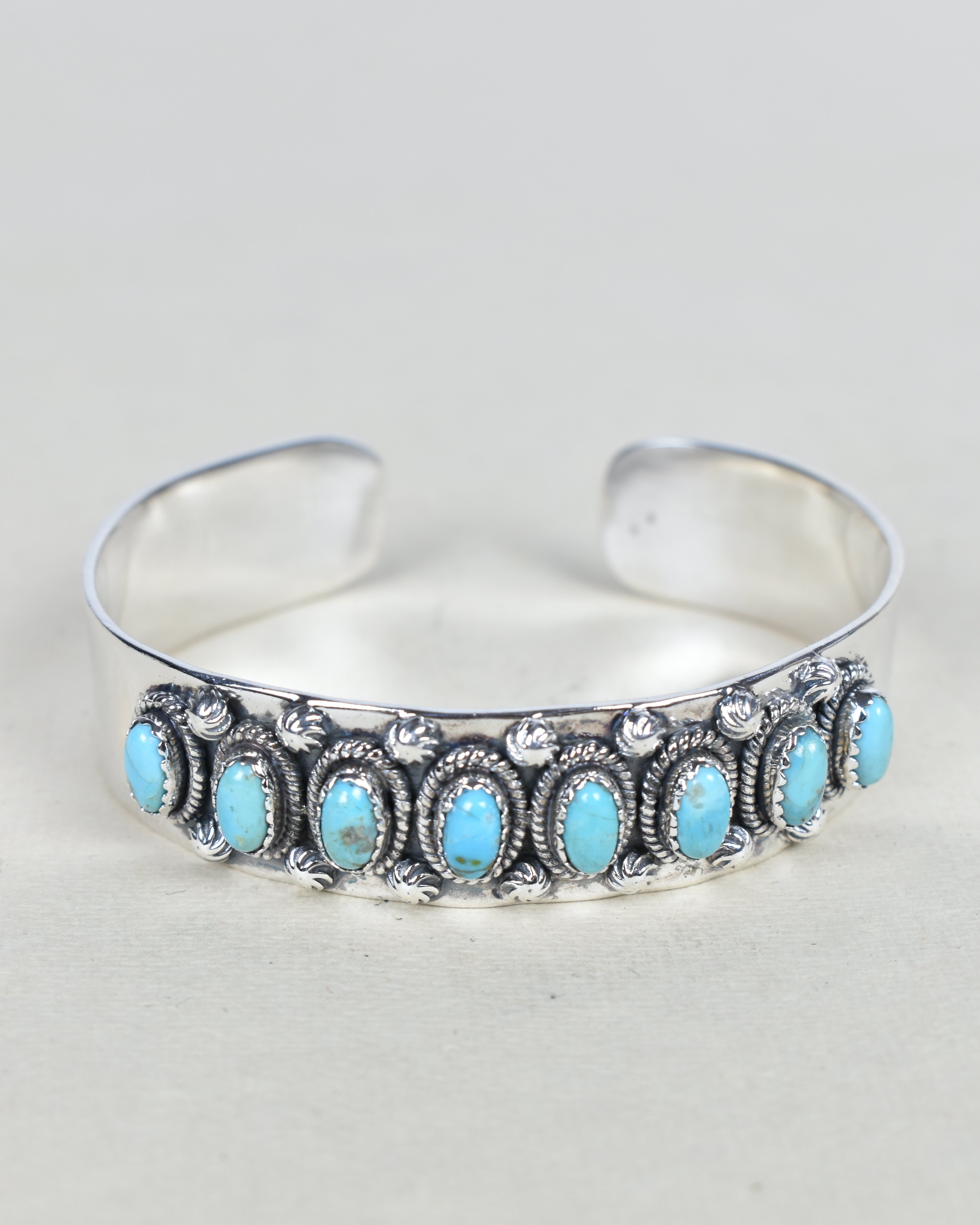 Octet Gem Sterling Silver Cuff-Cuffs-Krush Kandy, Women's Online Fashion Boutique Located in Phoenix, Arizona (Scottsdale Area)