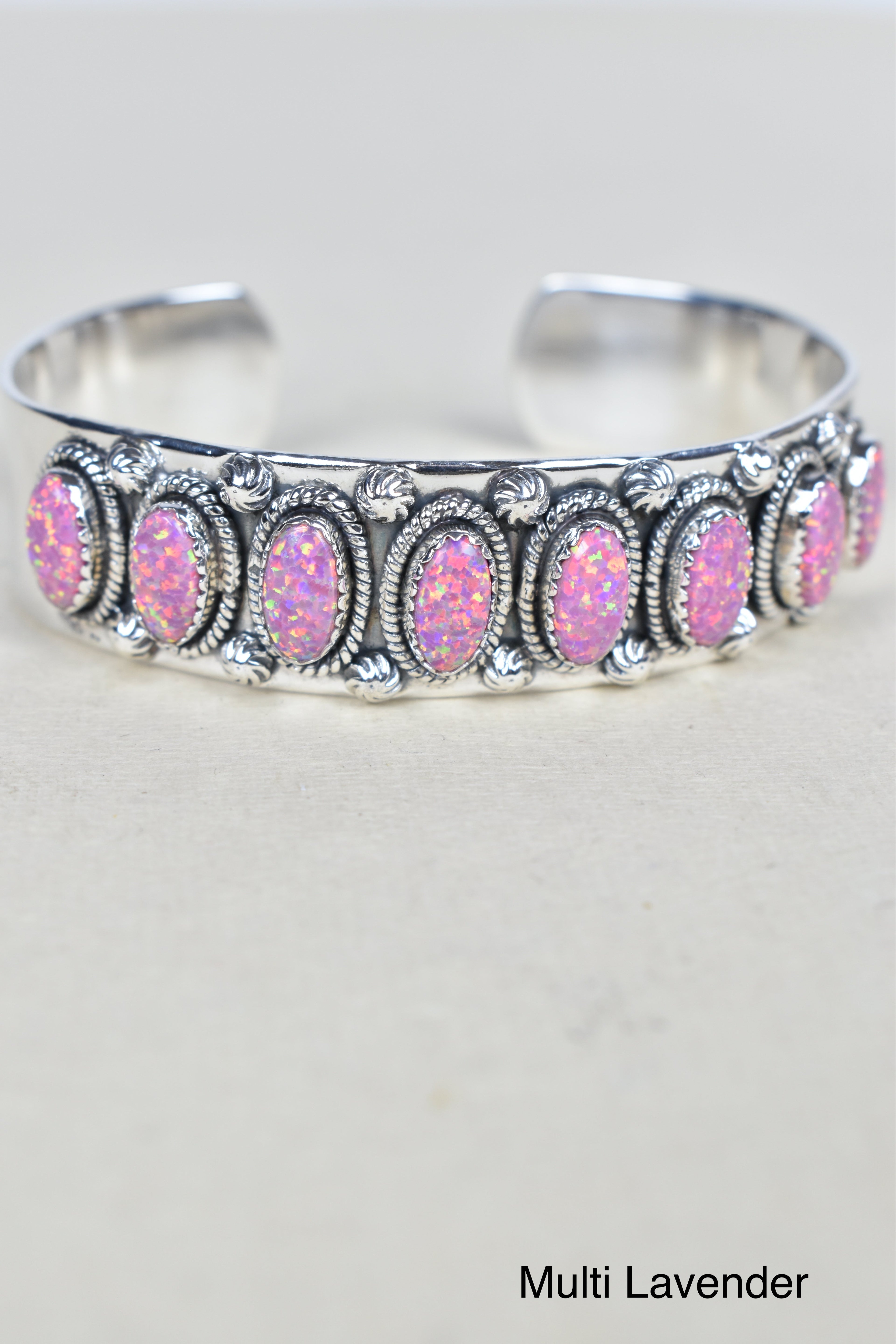 Octet Gem Sterling Silver Cuff-Cuffs-Krush Kandy, Women's Online Fashion Boutique Located in Phoenix, Arizona (Scottsdale Area)