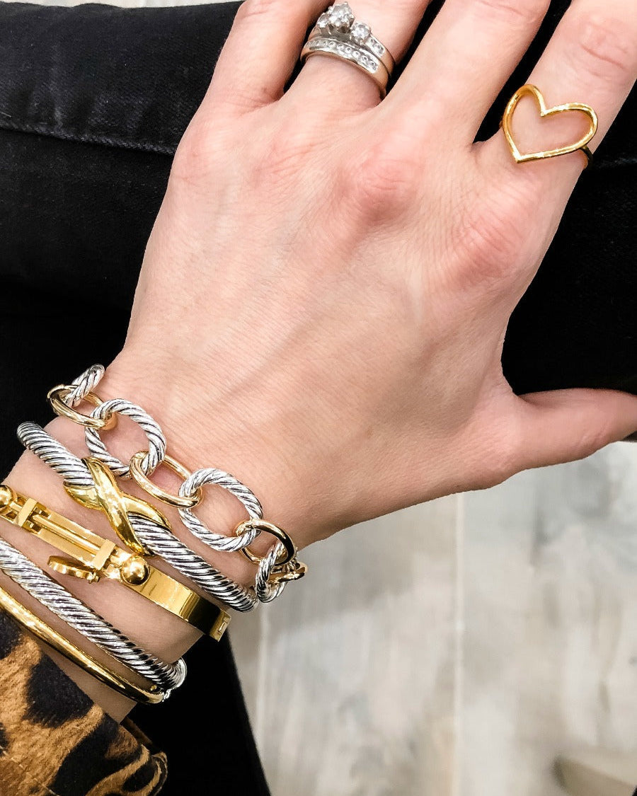 Keep An Open Heart Ring-Dainty Rings-Krush Kandy, Women's Online Fashion Boutique Located in Phoenix, Arizona (Scottsdale Area)