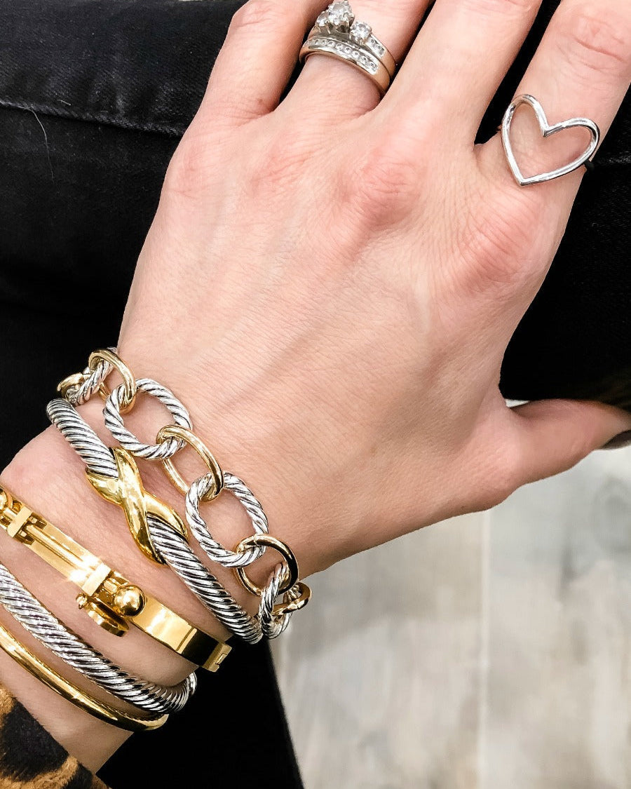 Keep An Open Heart Ring-Dainty Rings-Krush Kandy, Women's Online Fashion Boutique Located in Phoenix, Arizona (Scottsdale Area)