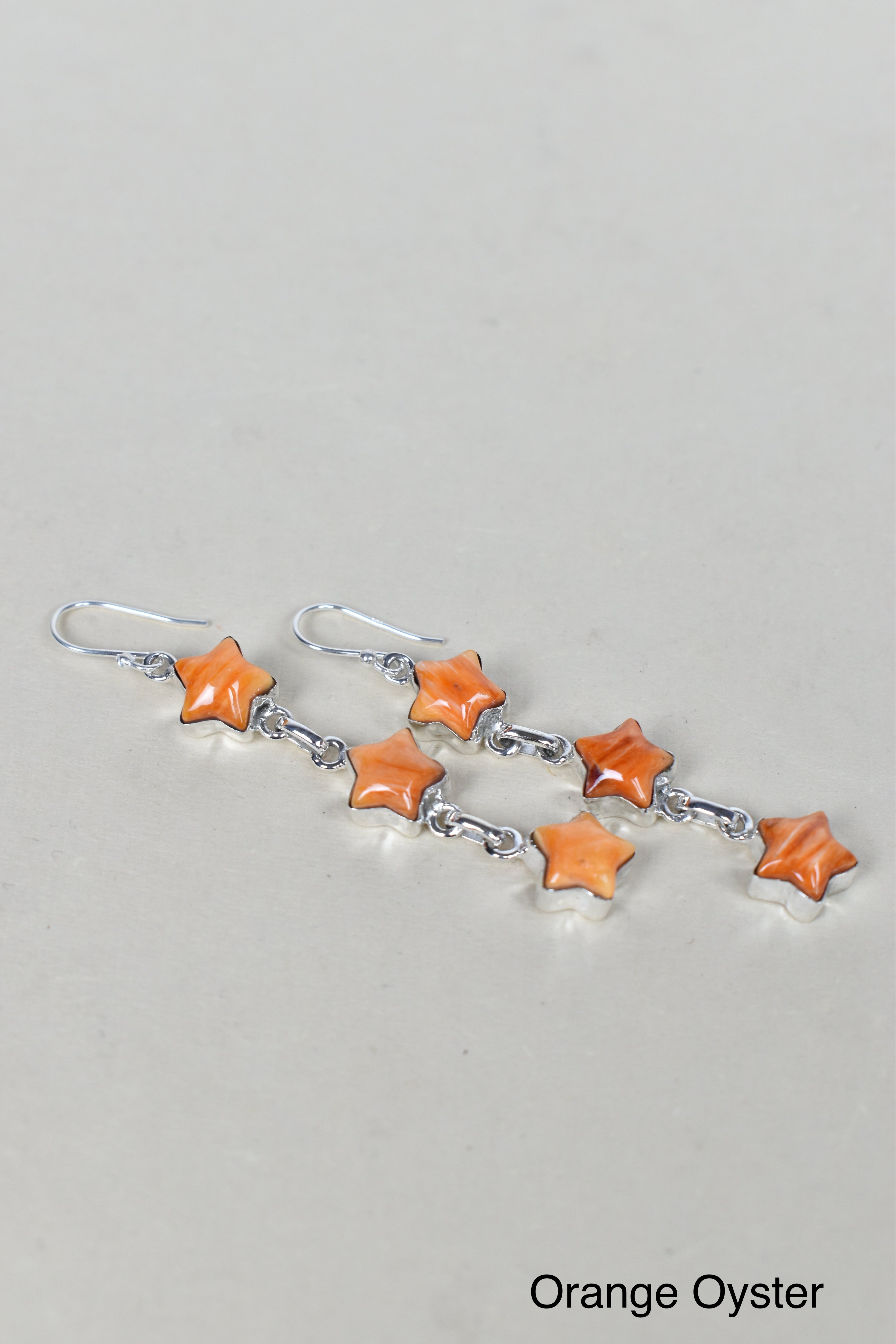 3 Star General Sterling Silver Earrings-Drop Earrings-Krush Kandy, Women's Online Fashion Boutique Located in Phoenix, Arizona (Scottsdale Area)