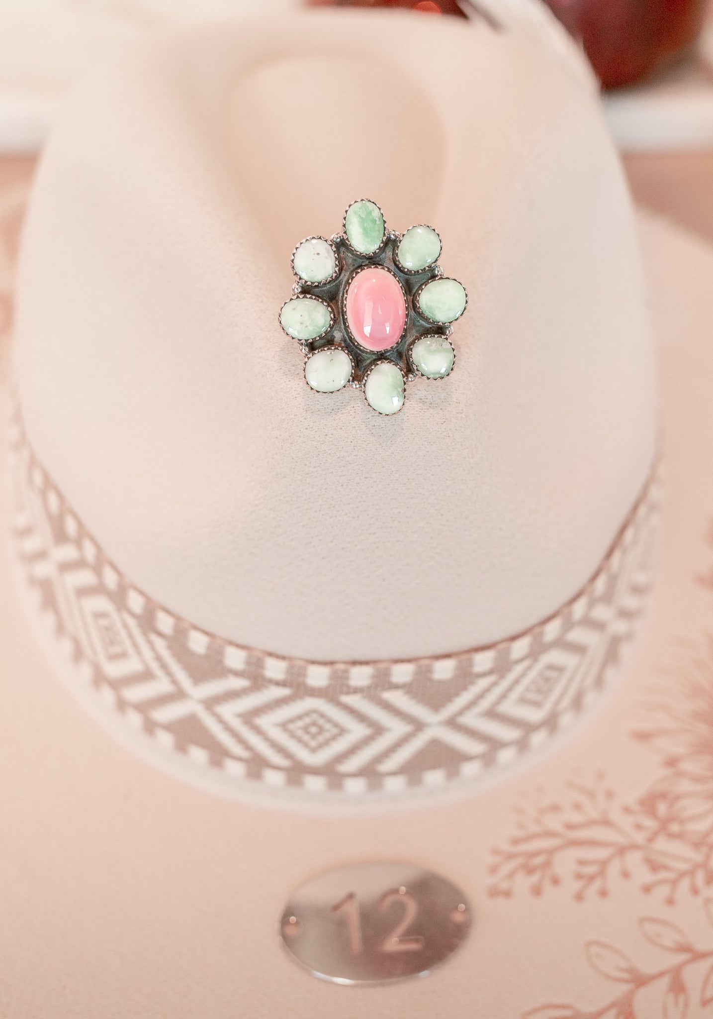 Pink Conch & Paloma One Of A Kind Rings-Rings-Krush Kandy, Women's Online Fashion Boutique Located in Phoenix, Arizona (Scottsdale Area)