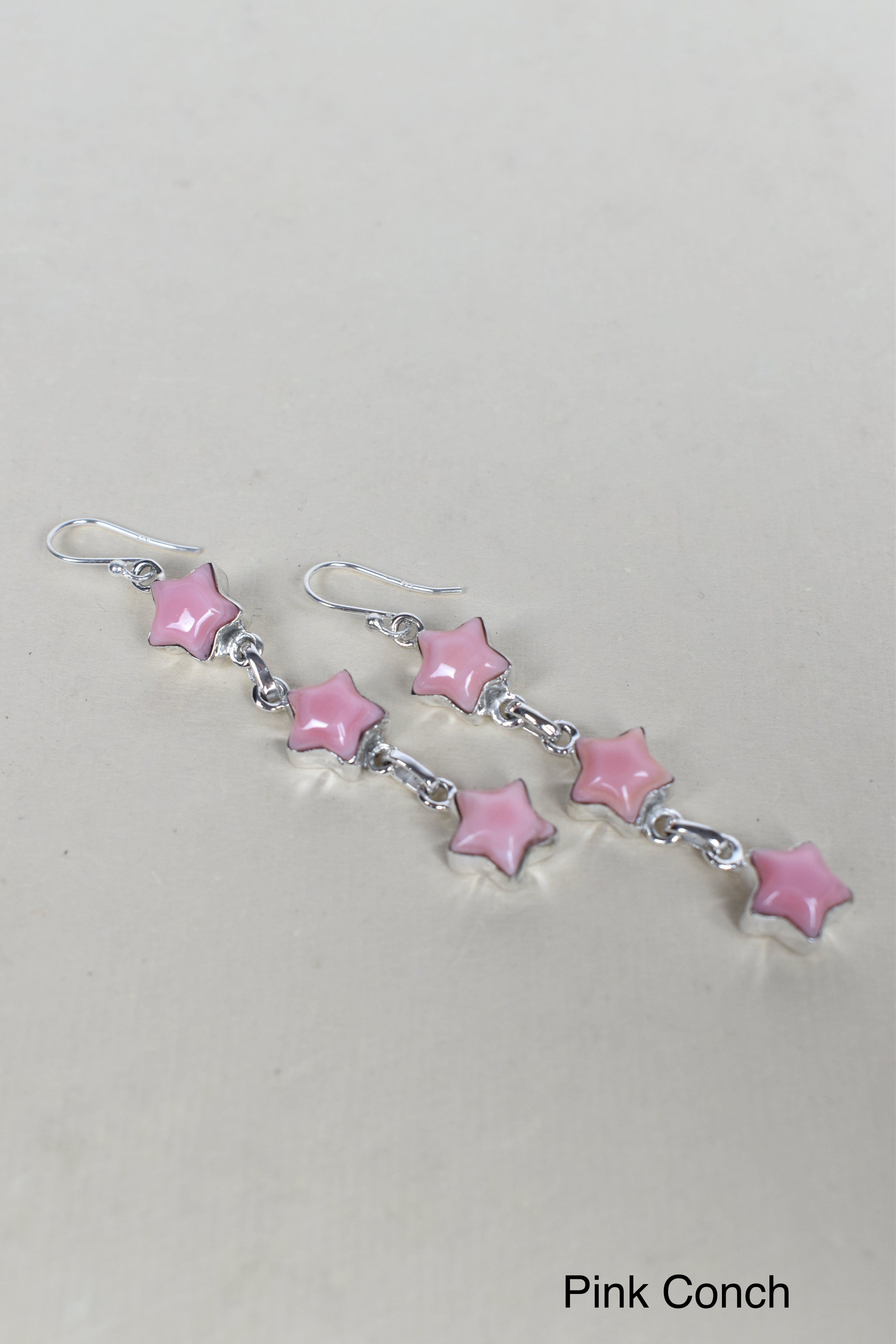 3 Star General Sterling Silver Earrings-Drop Earrings-Krush Kandy, Women's Online Fashion Boutique Located in Phoenix, Arizona (Scottsdale Area)