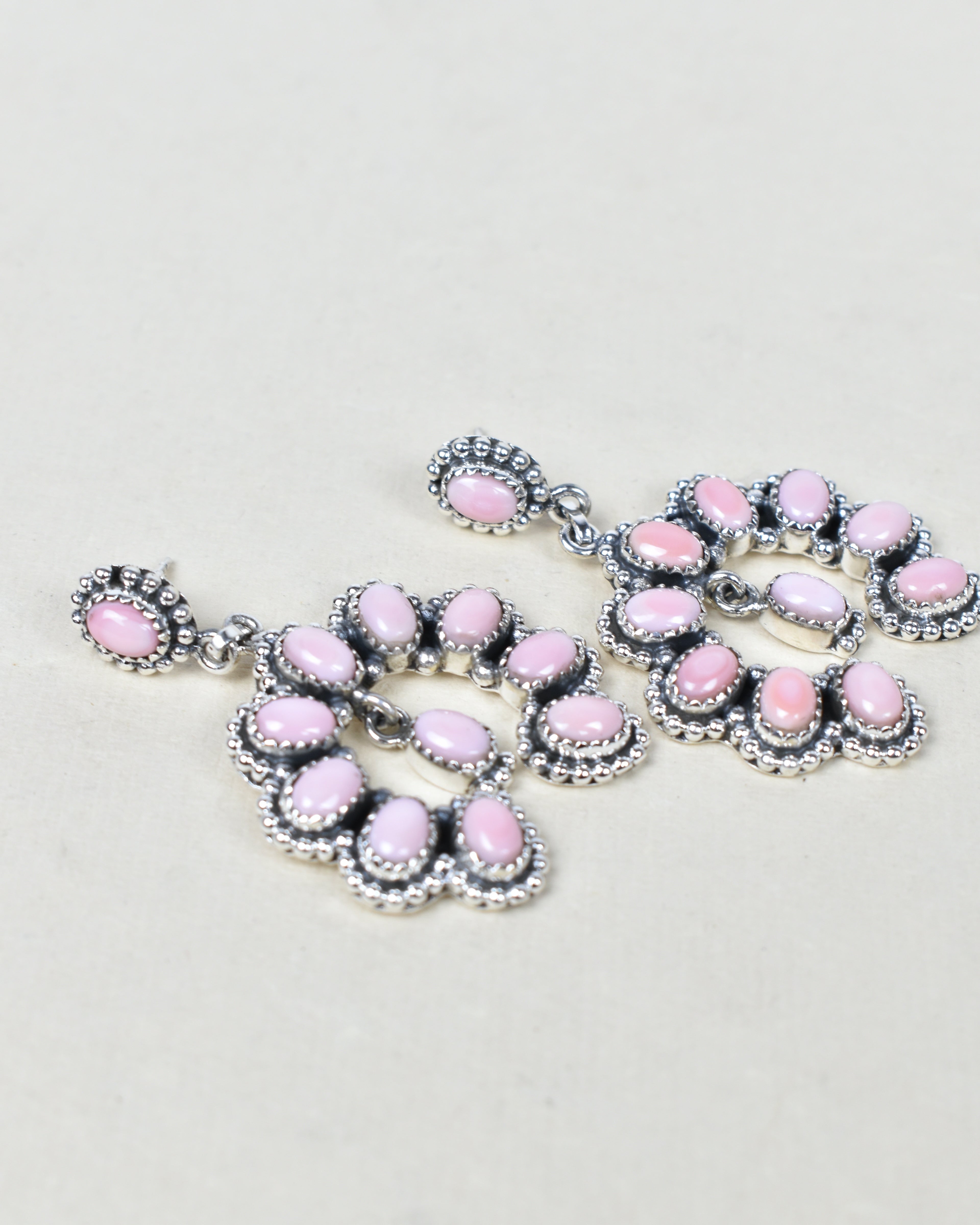 Double Luck Sterling Silver Earrings-Drop Earrings-Krush Kandy, Women's Online Fashion Boutique Located in Phoenix, Arizona (Scottsdale Area)