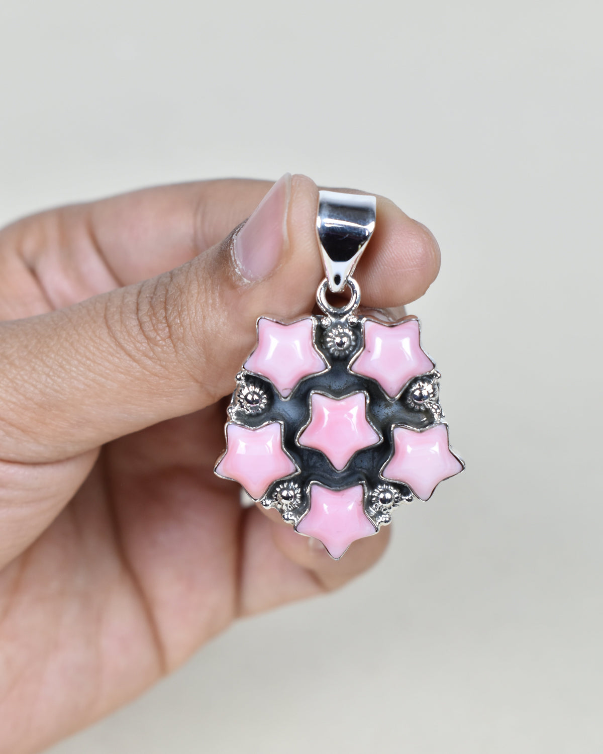 5 Star General Sterling Silver Pendant-Pendant Necklaces-Krush Kandy, Women's Online Fashion Boutique Located in Phoenix, Arizona (Scottsdale Area)