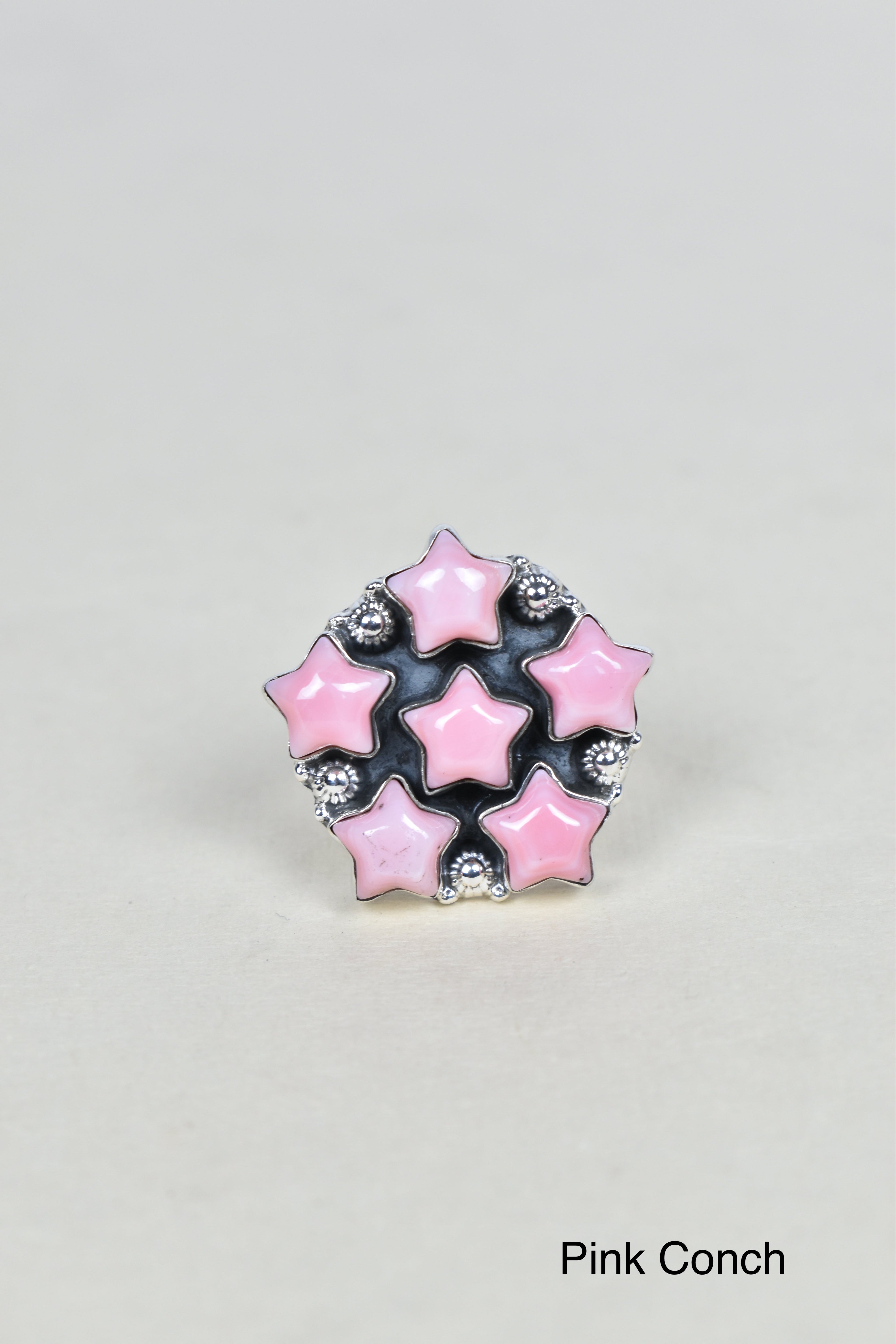 5 Star General Sterling Silver Ring-Cluster Rings-Krush Kandy, Women's Online Fashion Boutique Located in Phoenix, Arizona (Scottsdale Area)