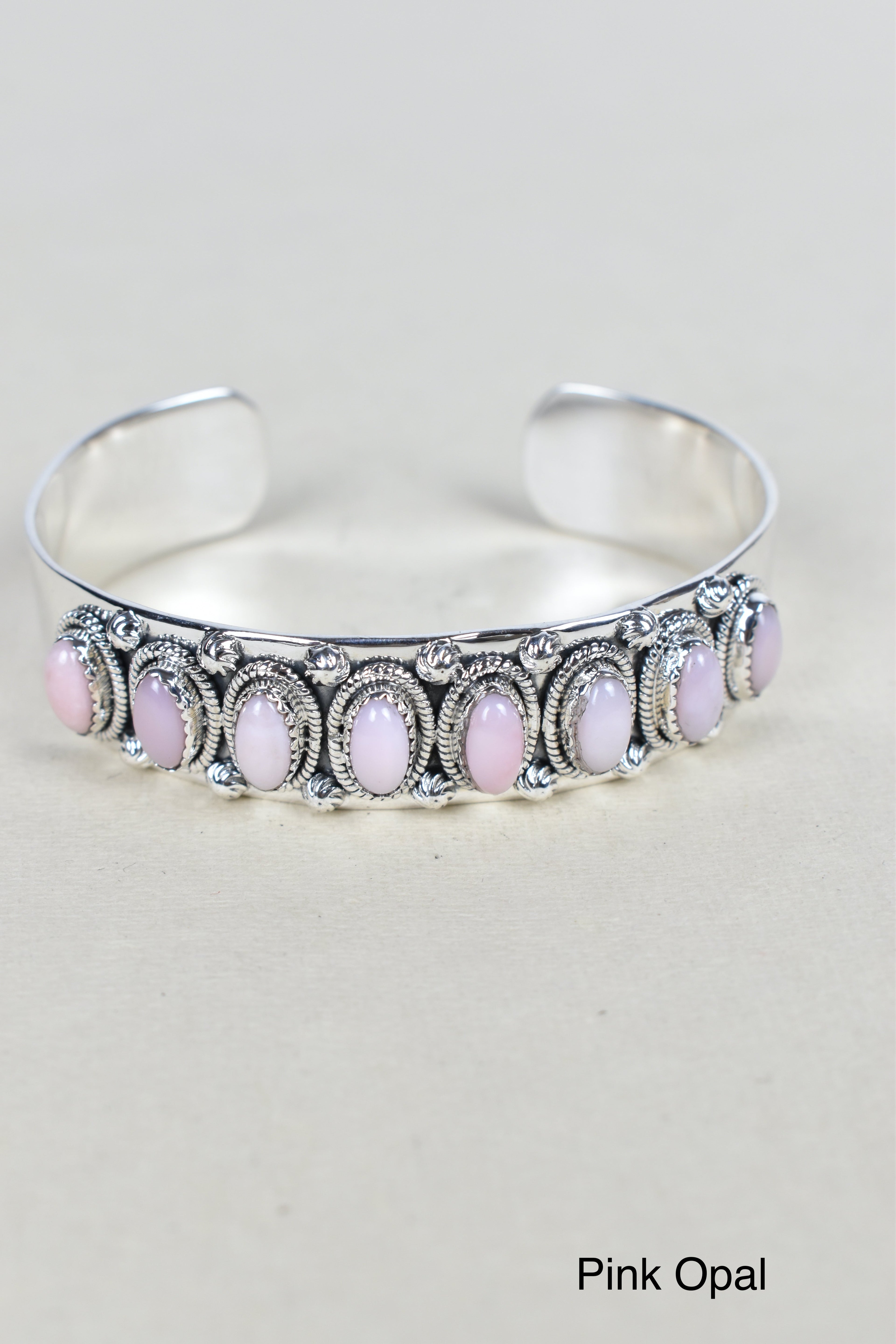 Octet Gem Sterling Silver Cuff-Cuffs-Krush Kandy, Women's Online Fashion Boutique Located in Phoenix, Arizona (Scottsdale Area)