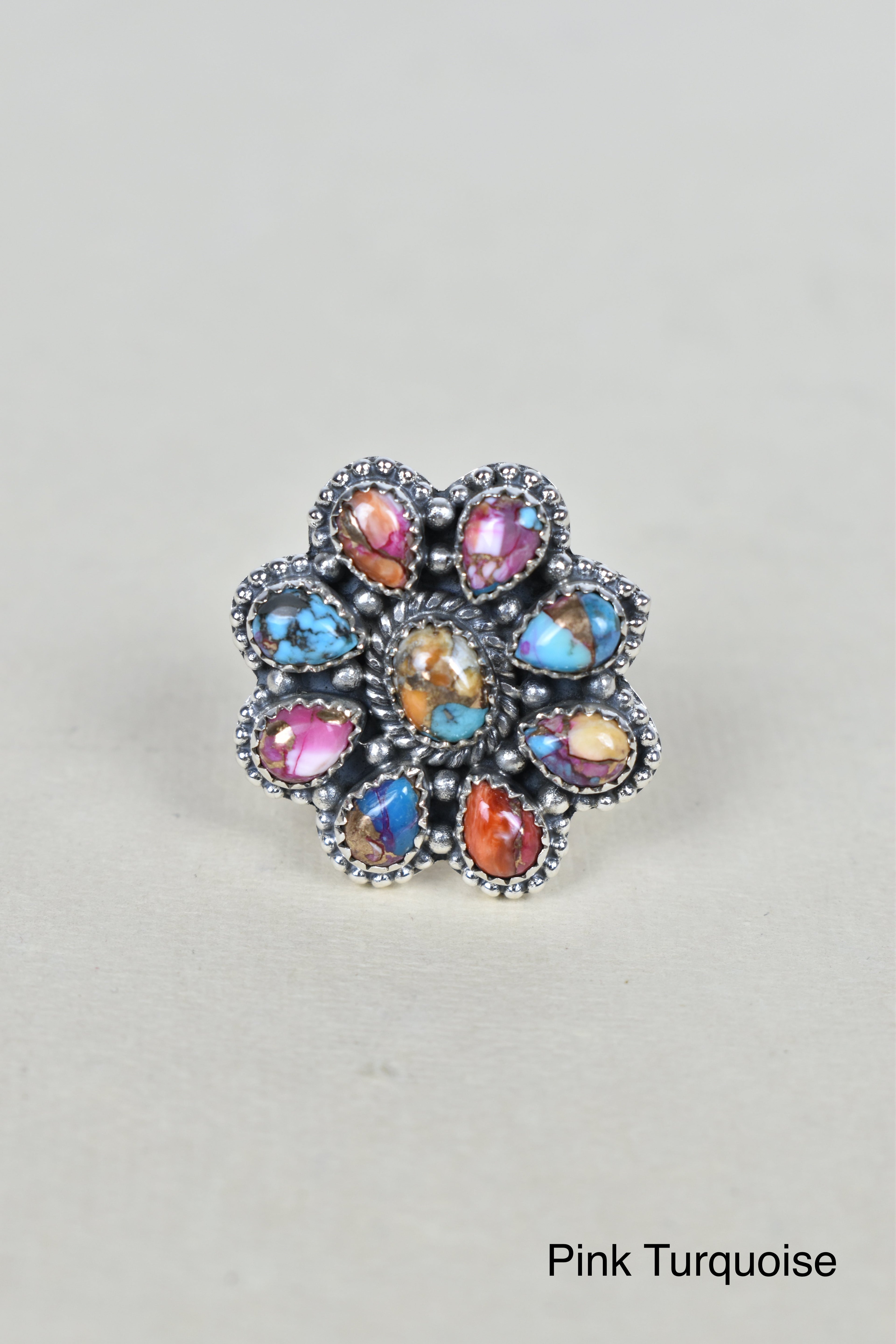 Cat O' Nine Jewels Ring-Cluster Rings-Krush Kandy, Women's Online Fashion Boutique Located in Phoenix, Arizona (Scottsdale Area)