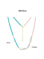 Freshwater Pearl Beaded Necklaces-Necklaces-Krush Kandy, Women's Online Fashion Boutique Located in Phoenix, Arizona (Scottsdale Area)