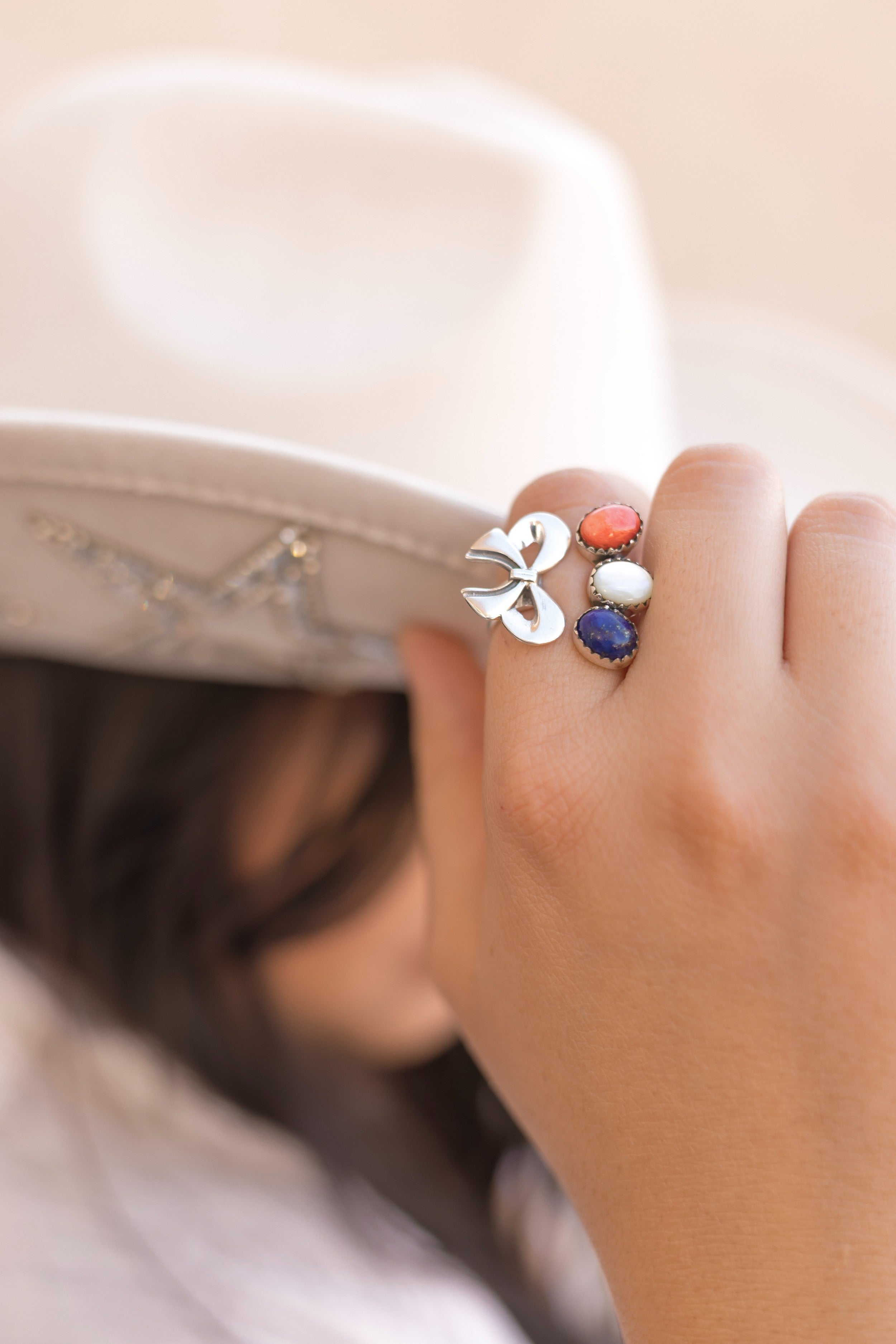 Americana Bow Rings-Rings-Krush Kandy, Women's Online Fashion Boutique Located in Phoenix, Arizona (Scottsdale Area)