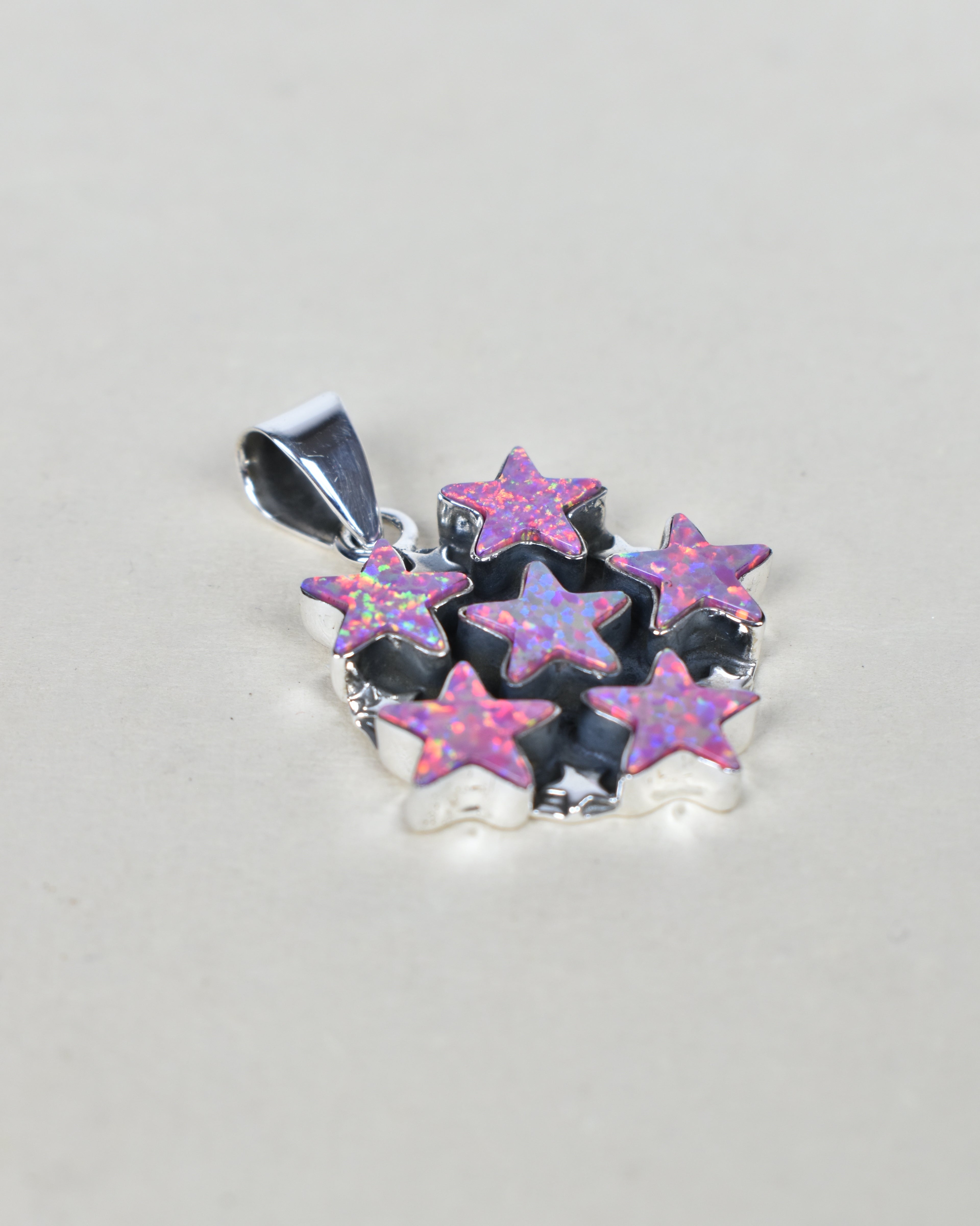 5 Star General Sterling Silver Pendant-Pendant Necklaces-Krush Kandy, Women's Online Fashion Boutique Located in Phoenix, Arizona (Scottsdale Area)