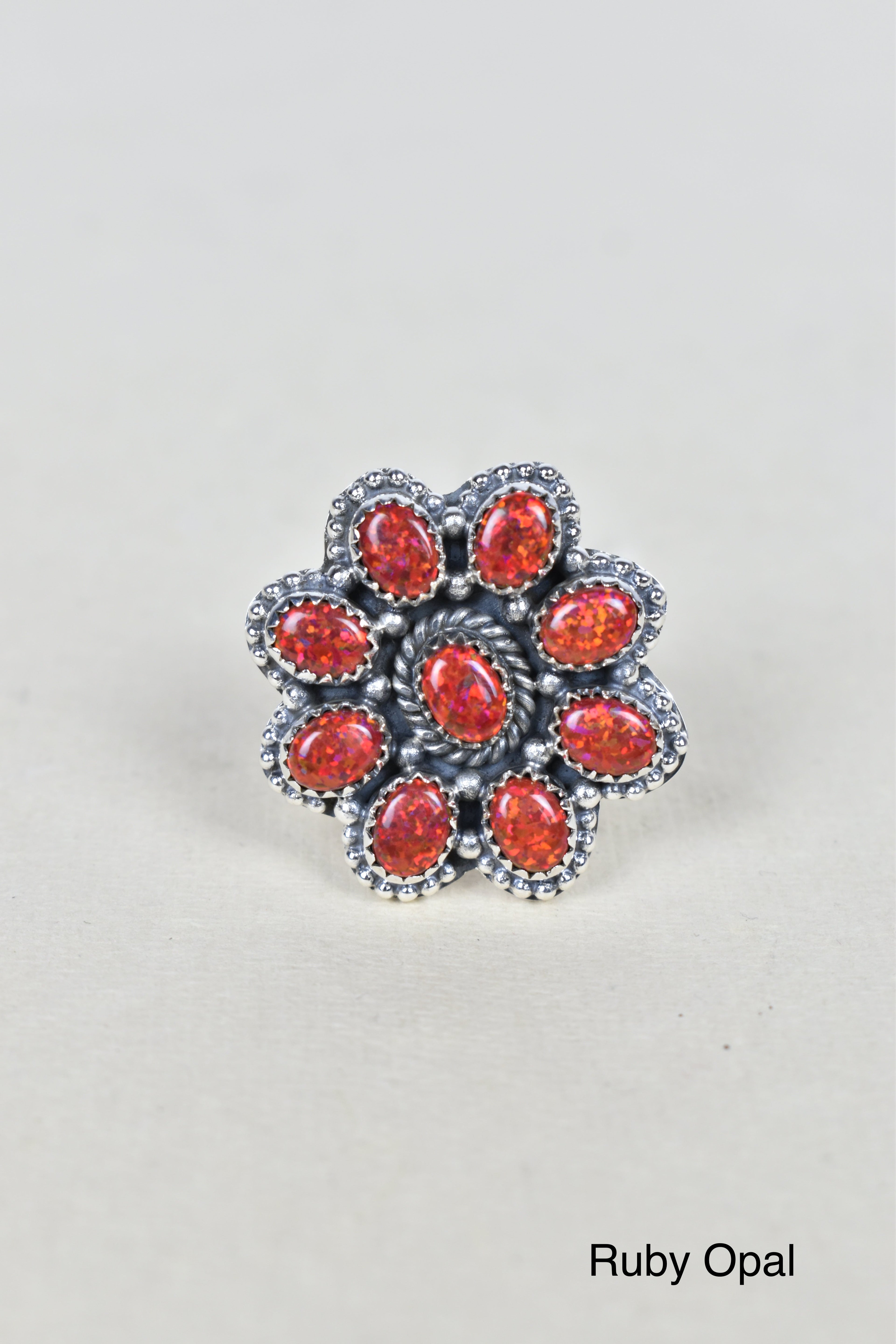 Cat O' Nine Jewels Ring-Cluster Rings-Krush Kandy, Women's Online Fashion Boutique Located in Phoenix, Arizona (Scottsdale Area)