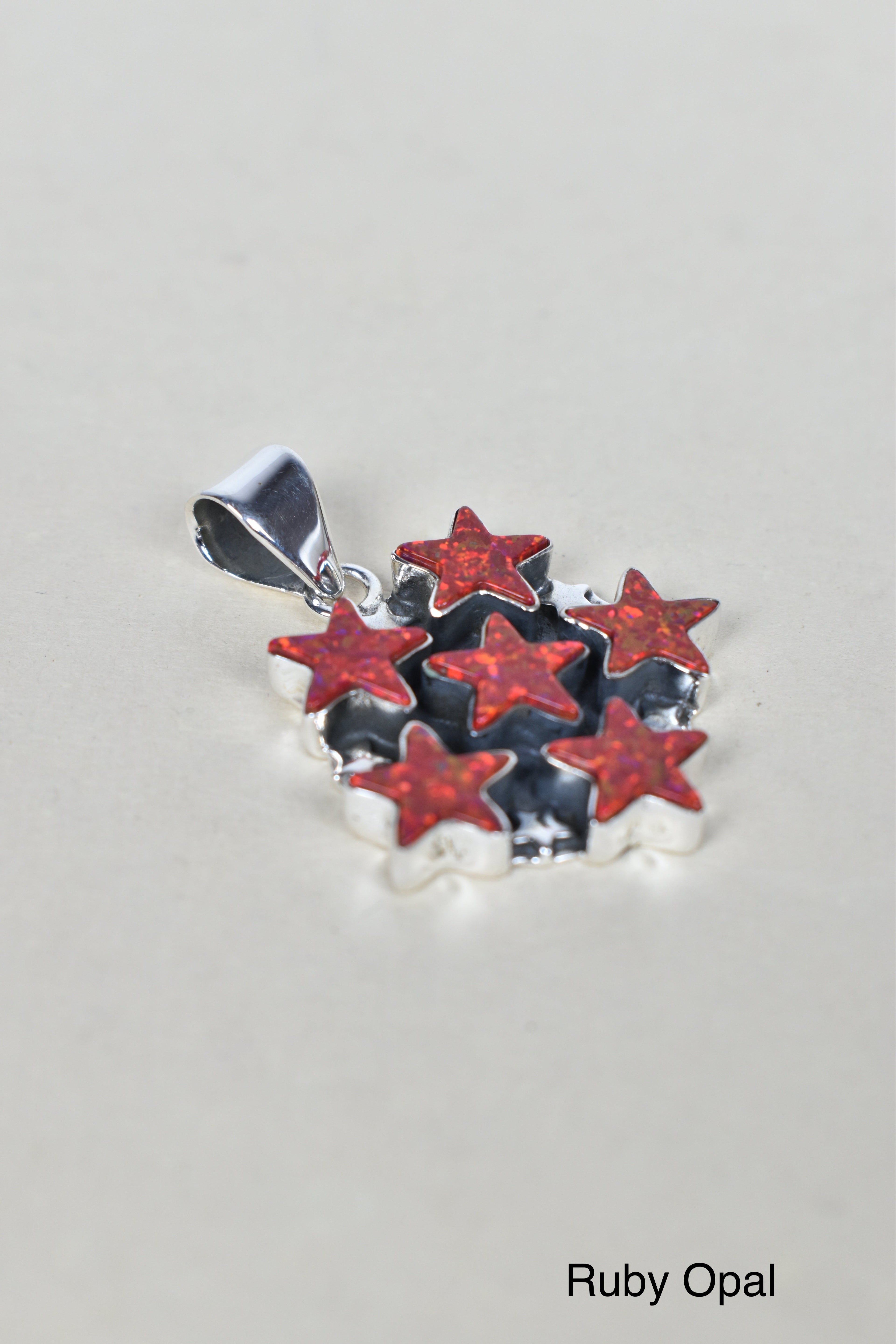 5 Star General Sterling Silver Pendant-Pendant Necklaces-Krush Kandy, Women's Online Fashion Boutique Located in Phoenix, Arizona (Scottsdale Area)