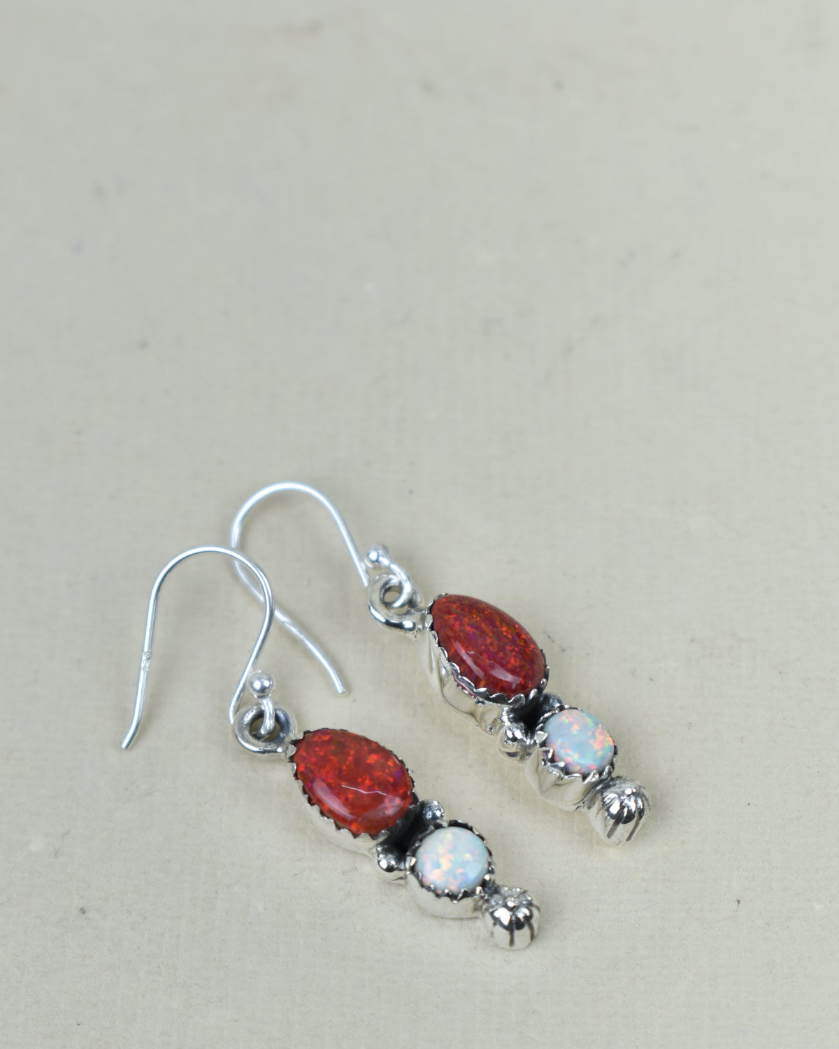 Anti Up Sterling Silver Earrings-Drop Earrings-Krush Kandy, Women's Online Fashion Boutique Located in Phoenix, Arizona (Scottsdale Area)