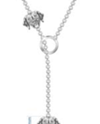 Sterling Dog Sugar Skull Toggle Necklace-Chain Necklaces-Krush Kandy, Women's Online Fashion Boutique Located in Phoenix, Arizona (Scottsdale Area)