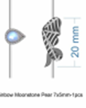 Half Web Bow & Stone Ring-Ring Sizers-Krush Kandy, Women's Online Fashion Boutique Located in Phoenix, Arizona (Scottsdale Area)