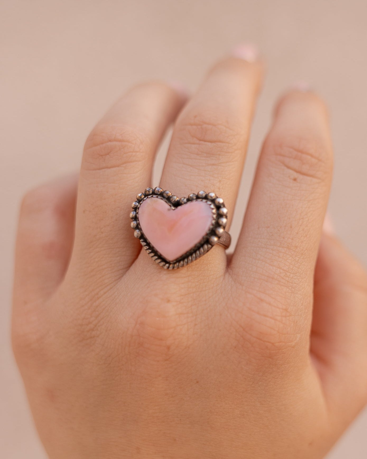 With All My Love Single Stone Heart Ring MADE TO ORDER-Statement Rings-Krush Kandy, Women's Online Fashion Boutique Located in Phoenix, Arizona (Scottsdale Area)