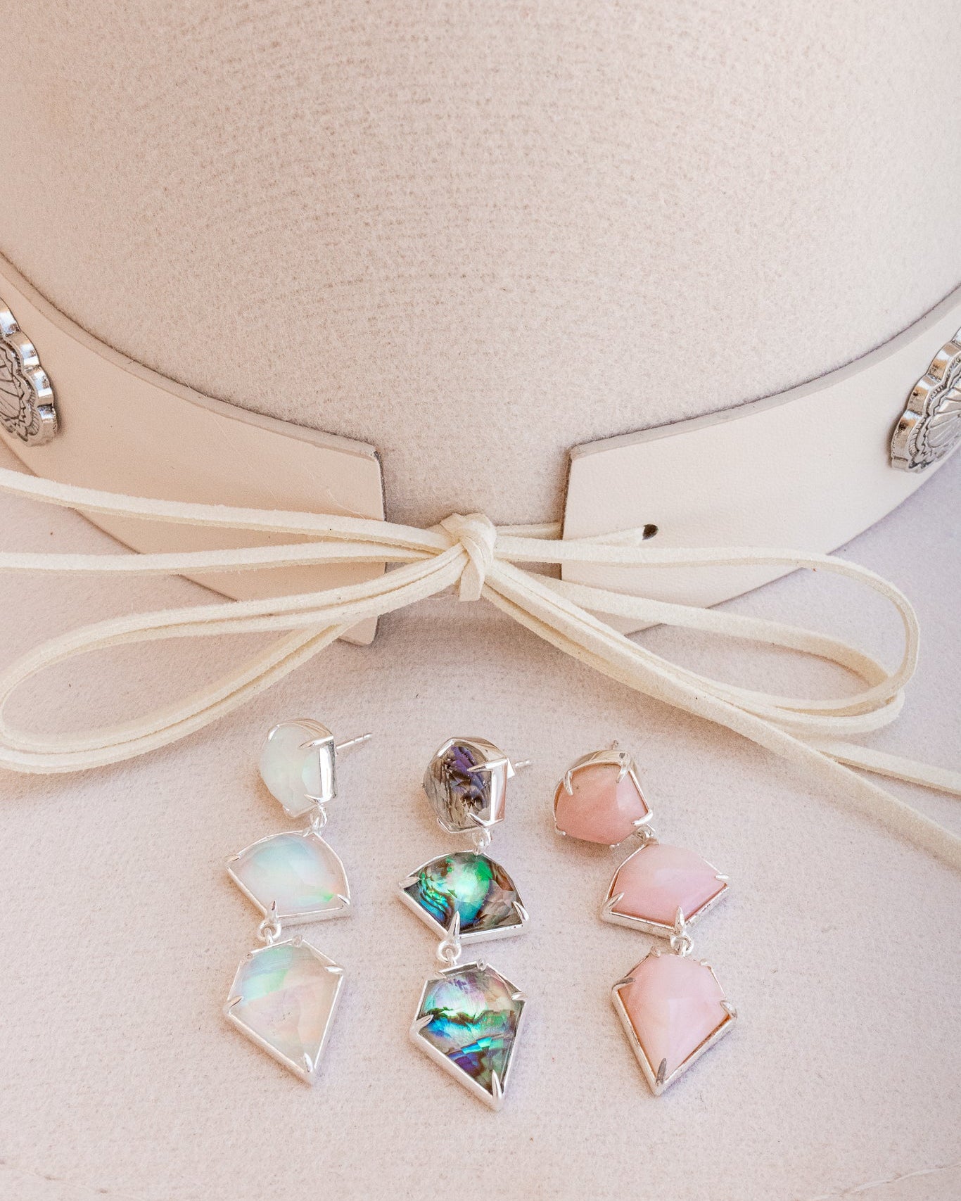 This Magic Moment Dangle Stone Earrings-Earrings-Krush Kandy, Women's Online Fashion Boutique Located in Phoenix, Arizona (Scottsdale Area)