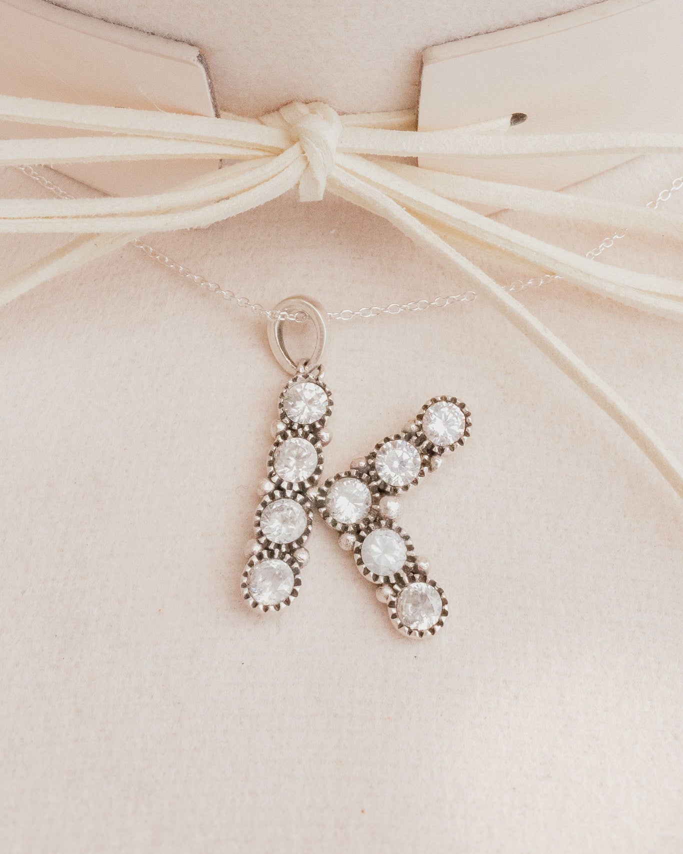 Sign Here Initial Stone Necklace Additional Stones PREORDER-Chain Necklaces-Krush Kandy, Women's Online Fashion Boutique Located in Phoenix, Arizona (Scottsdale Area)