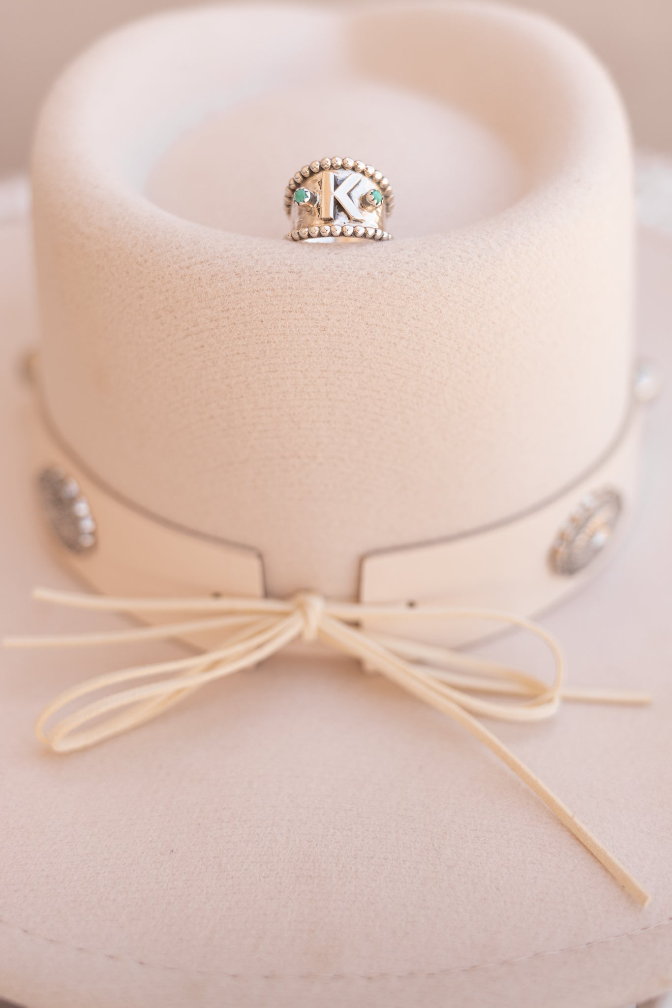 Forever Yours Sterling Silver Initial Ring MADE TO ORDER-Rings-Krush Kandy, Women's Online Fashion Boutique Located in Phoenix, Arizona (Scottsdale Area)