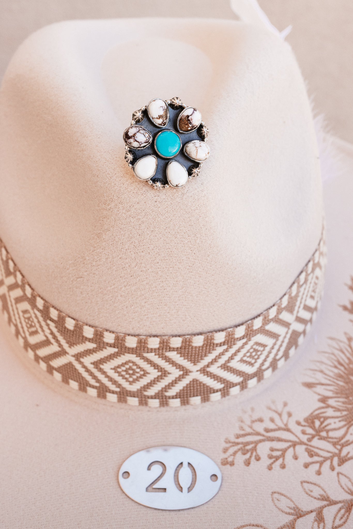 One Of A Kind Turquoise & Wild Horse Rings-Rings-Krush Kandy, Women's Online Fashion Boutique Located in Phoenix, Arizona (Scottsdale Area)