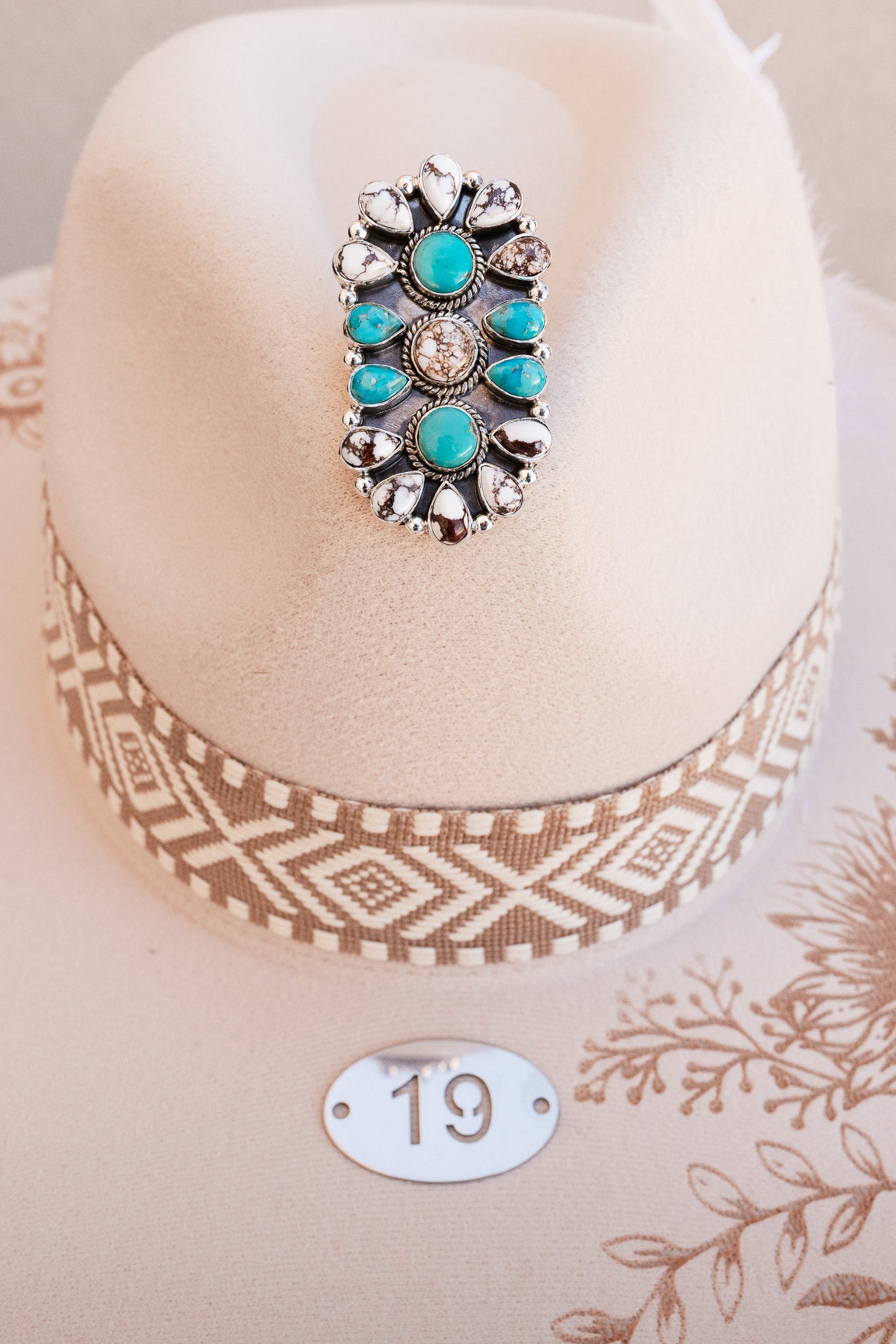 One Of A Kind Turquoise & Wild Horse Rings-Rings-Krush Kandy, Women's Online Fashion Boutique Located in Phoenix, Arizona (Scottsdale Area)