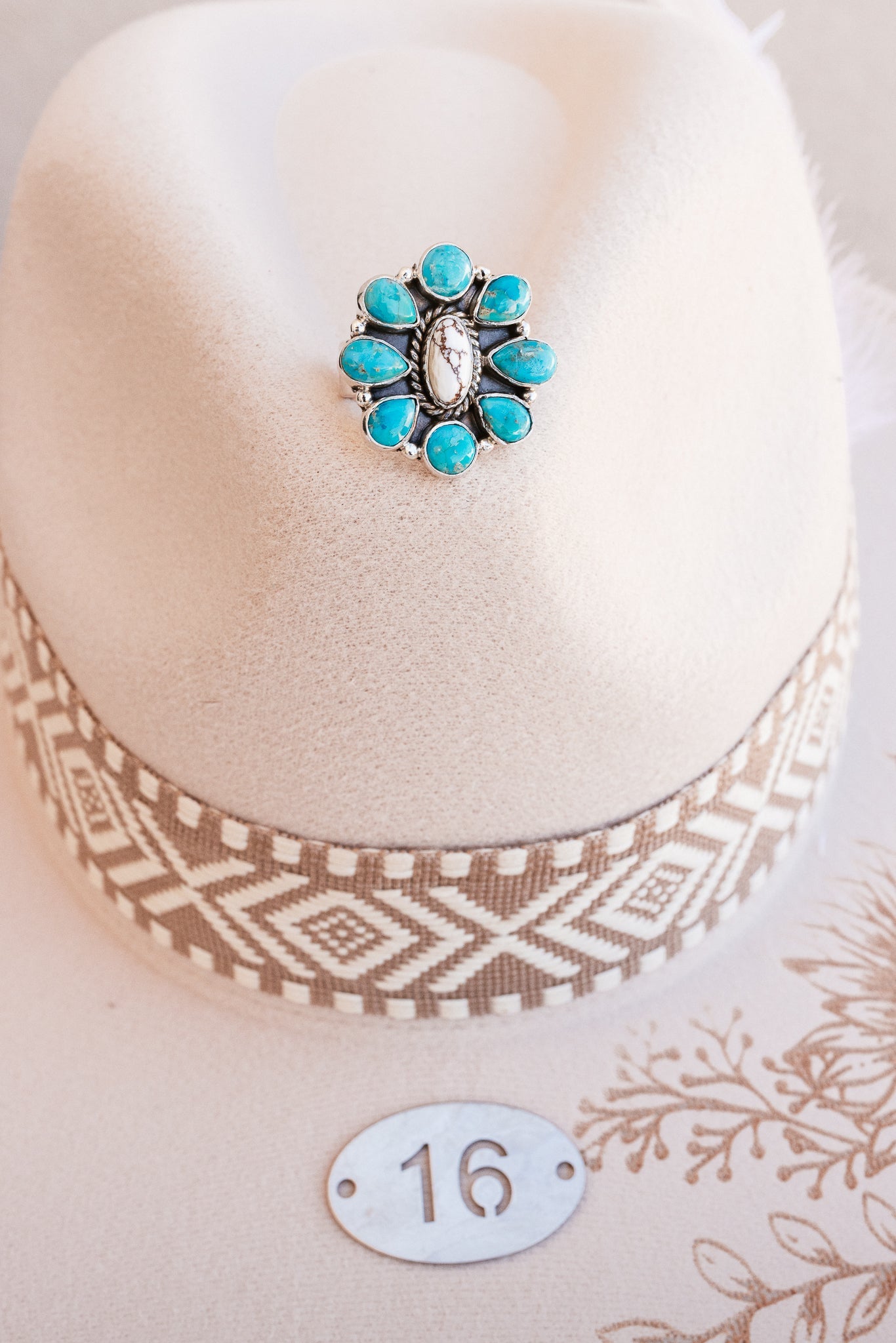 One Of A Kind Turquoise & Wild Horse Rings-Rings-Krush Kandy, Women's Online Fashion Boutique Located in Phoenix, Arizona (Scottsdale Area)