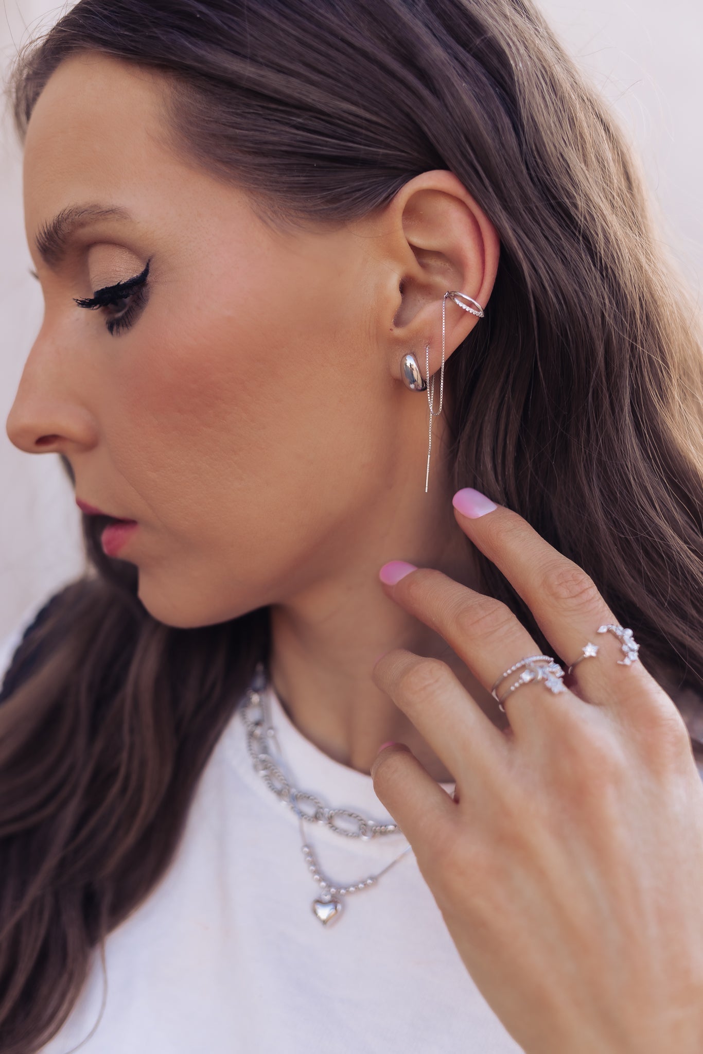 Minimalist Heart Necklace-Necklaces-Krush Kandy, Women's Online Fashion Boutique Located in Phoenix, Arizona (Scottsdale Area)