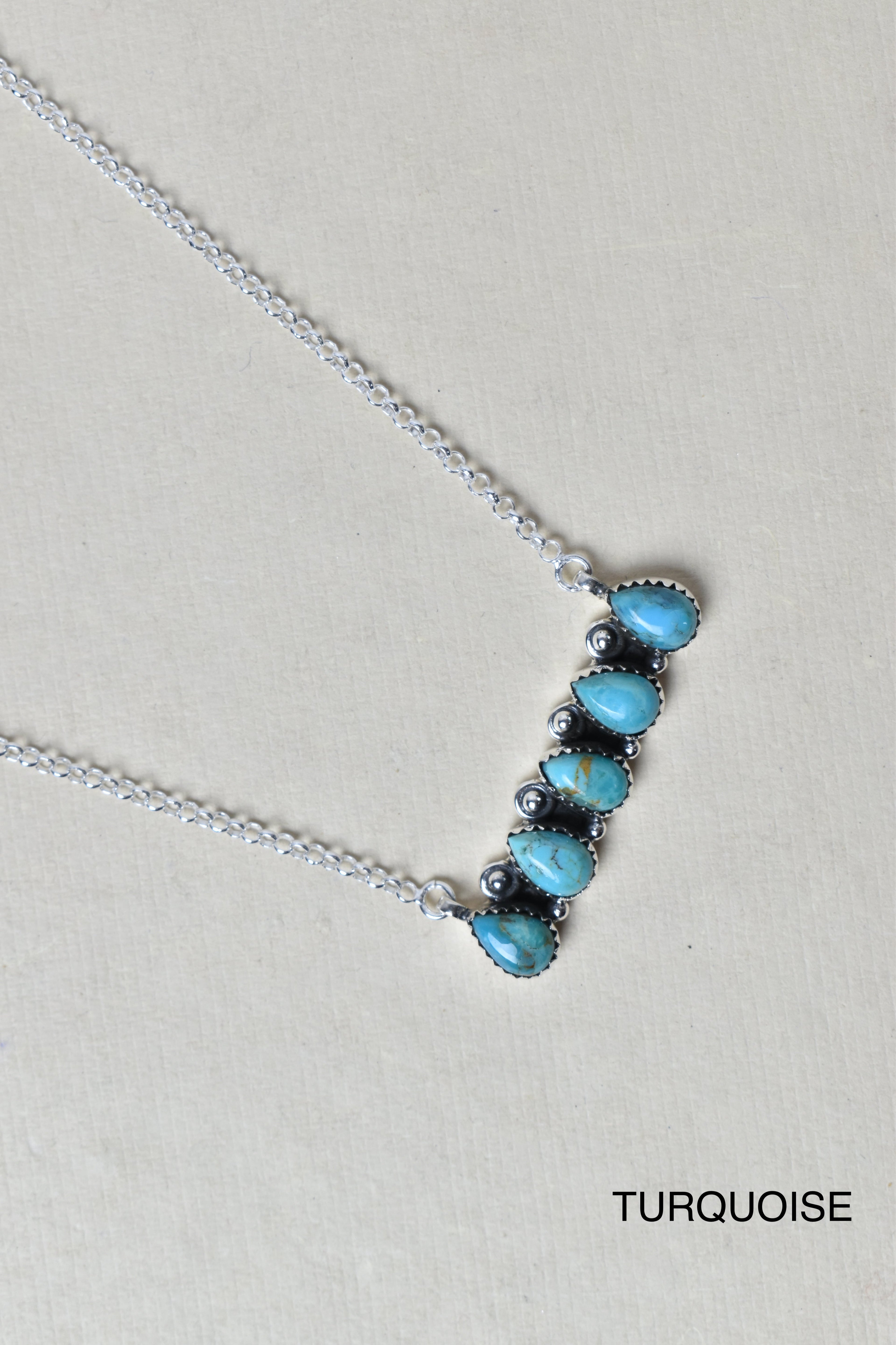 Quintabulous Sterling Silver Necklace-Bar Necklaces-Krush Kandy, Women's Online Fashion Boutique Located in Phoenix, Arizona (Scottsdale Area)