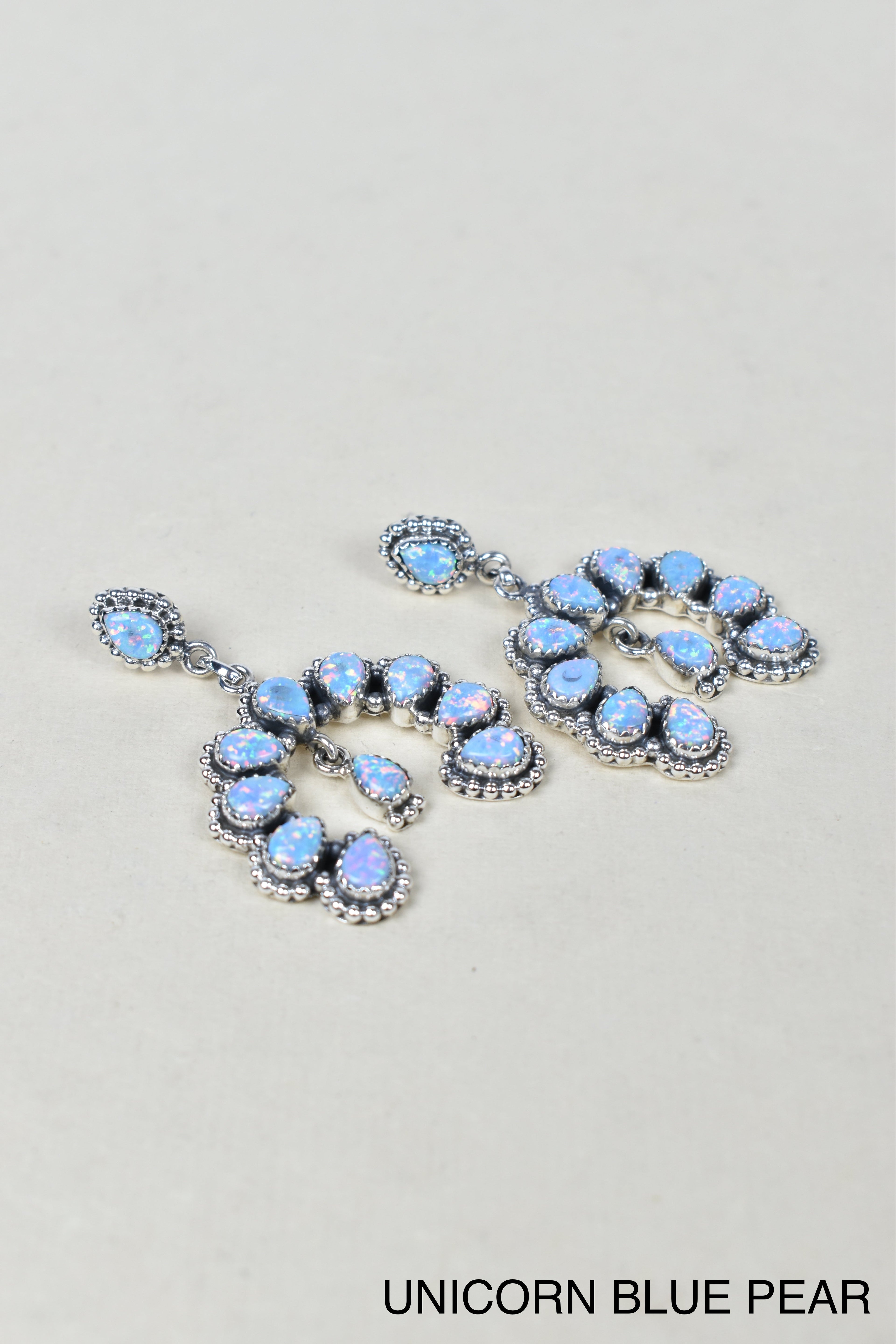 Double Luck Sterling Silver Earrings-Drop Earrings-Krush Kandy, Women's Online Fashion Boutique Located in Phoenix, Arizona (Scottsdale Area)