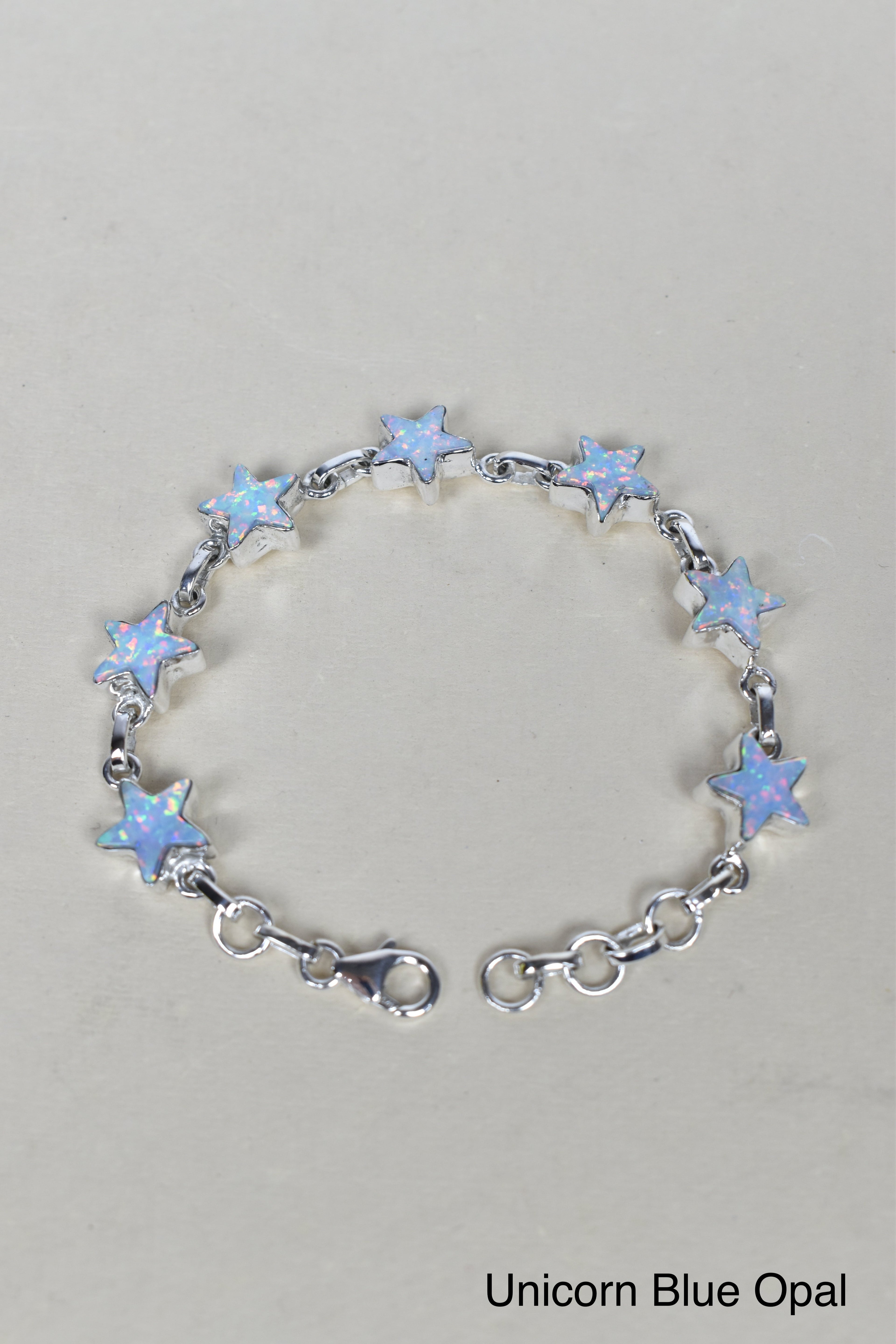 7 Star General Sterling Silver Bracelet-Gemstone Bracelets-Krush Kandy, Women's Online Fashion Boutique Located in Phoenix, Arizona (Scottsdale Area)