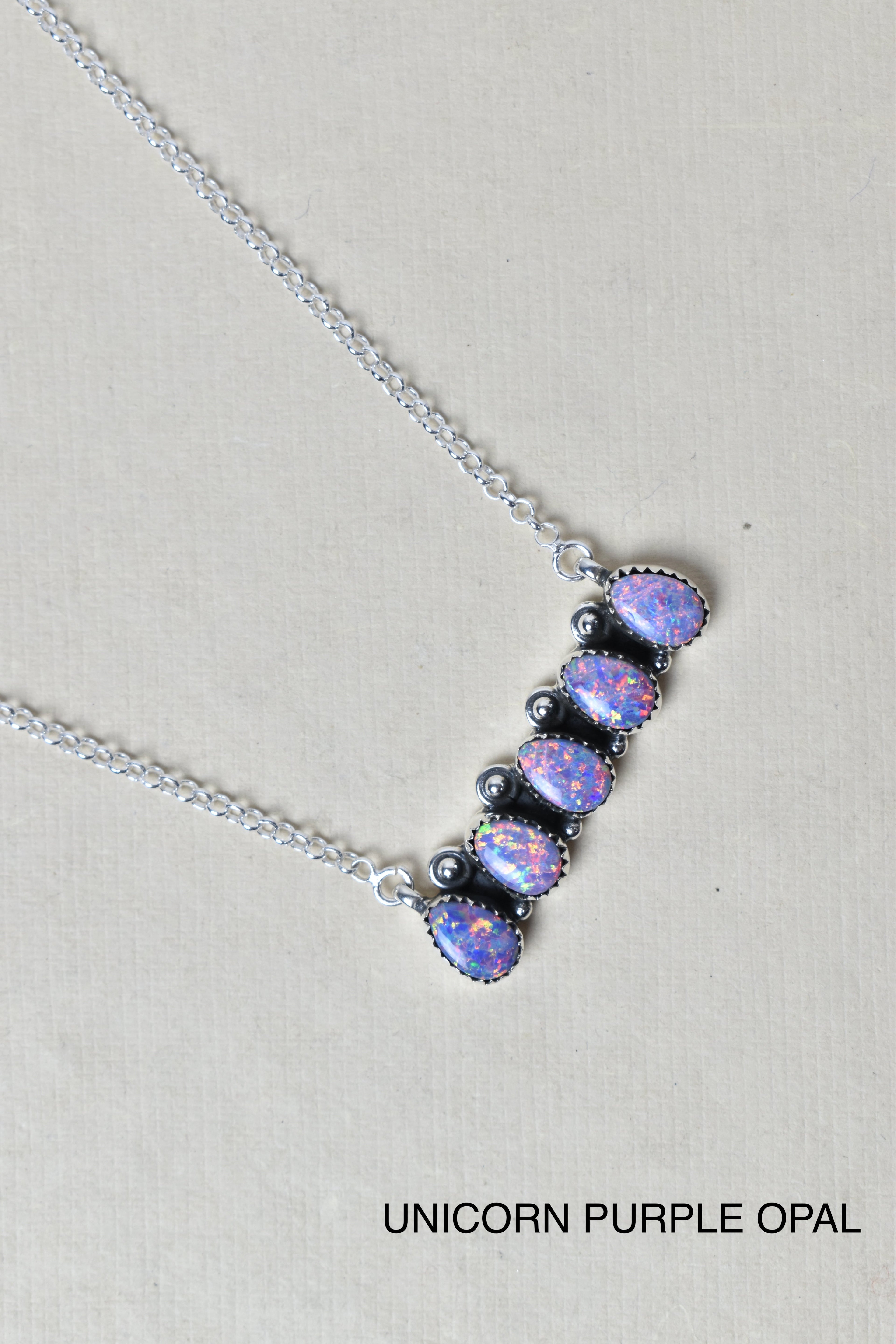 Quintabulous Sterling Silver Necklace-Bar Necklaces-Krush Kandy, Women's Online Fashion Boutique Located in Phoenix, Arizona (Scottsdale Area)