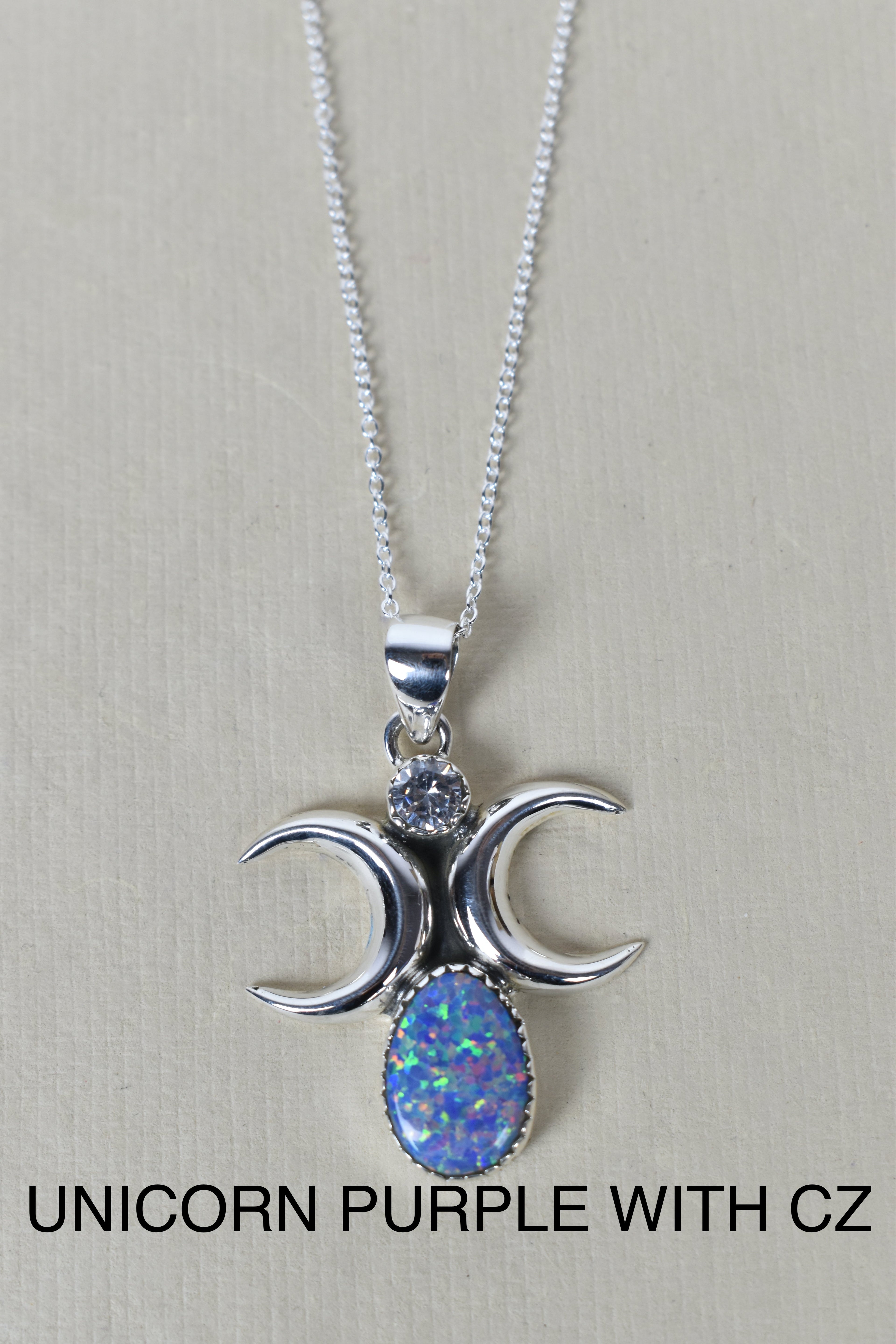 Dual Crescent Moon Celestial Necklace-Chain Necklaces-Krush Kandy, Women's Online Fashion Boutique Located in Phoenix, Arizona (Scottsdale Area)
