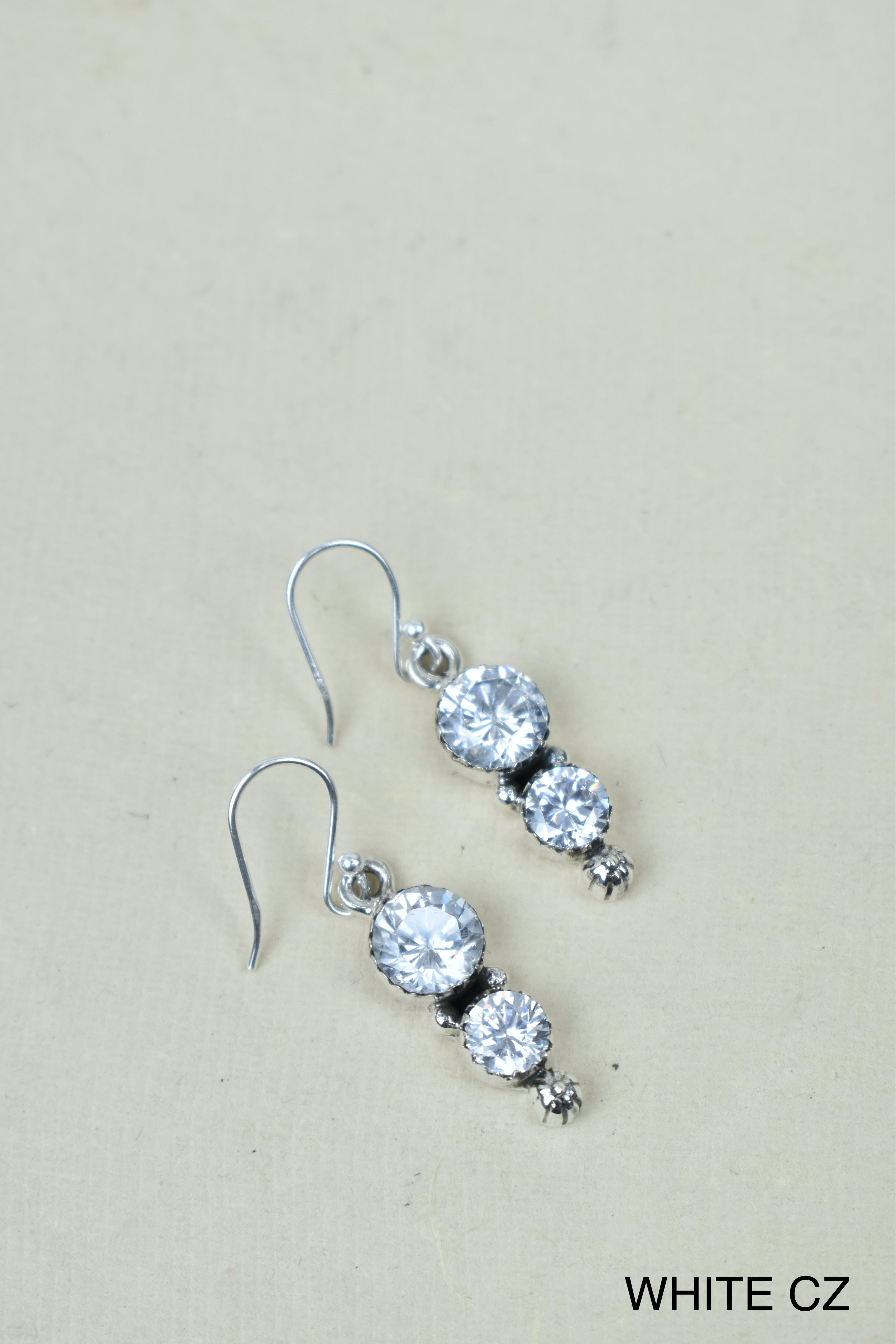 Anti Up Sterling Silver Earrings-Drop Earrings-Krush Kandy, Women's Online Fashion Boutique Located in Phoenix, Arizona (Scottsdale Area)