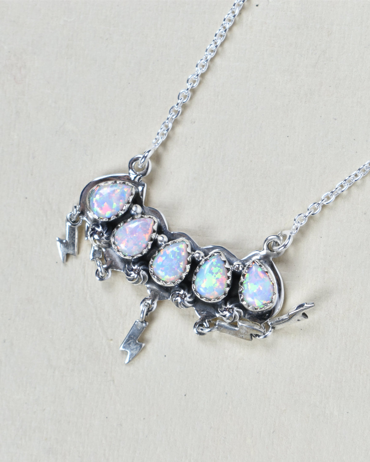 Electra Sterling Silver Necklace-Bar Necklaces-Krush Kandy, Women's Online Fashion Boutique Located in Phoenix, Arizona (Scottsdale Area)