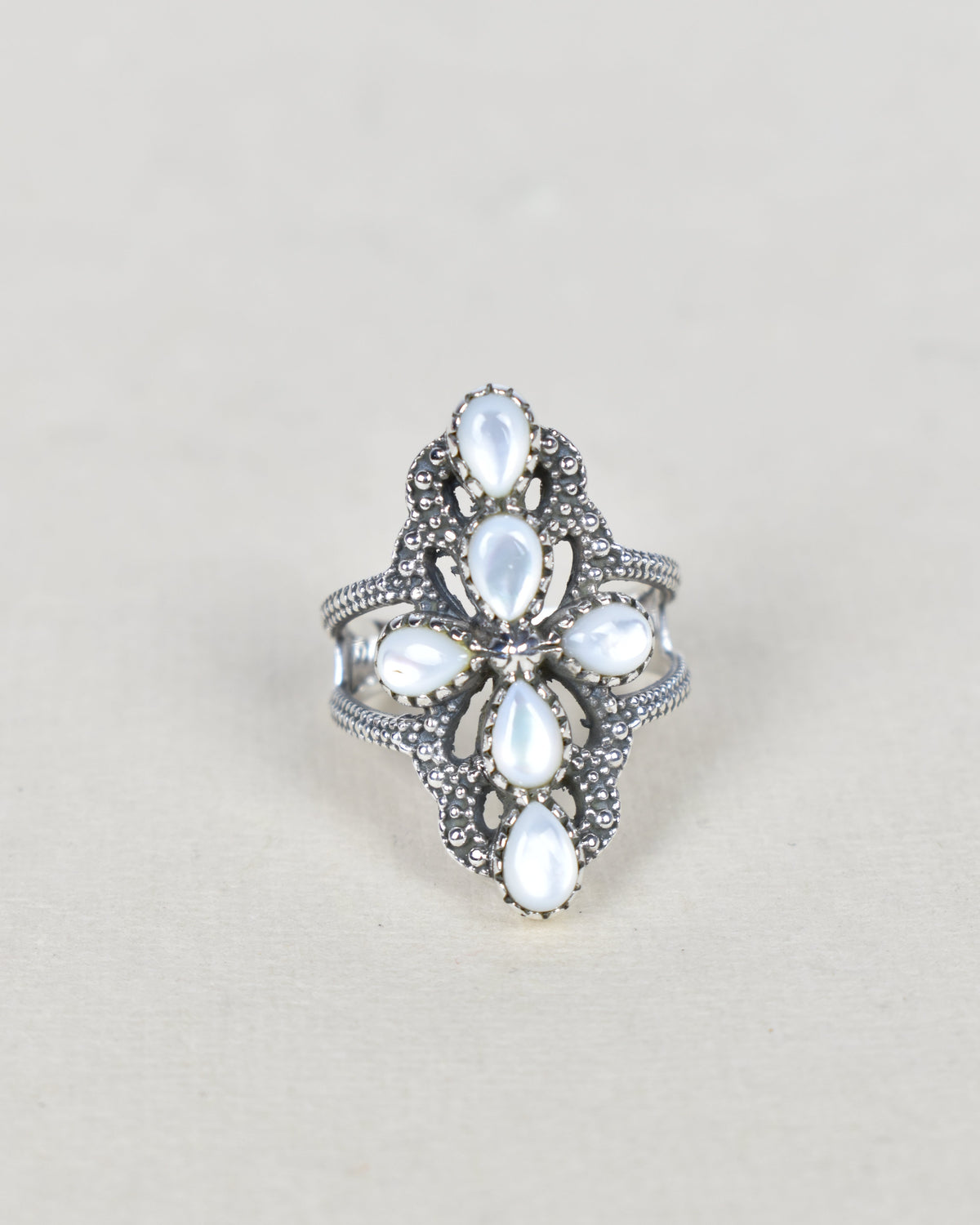 Victoria Sterling Silver Stone Crawler Ring-Crawler Rings-Krush Kandy, Women's Online Fashion Boutique Located in Phoenix, Arizona (Scottsdale Area)
